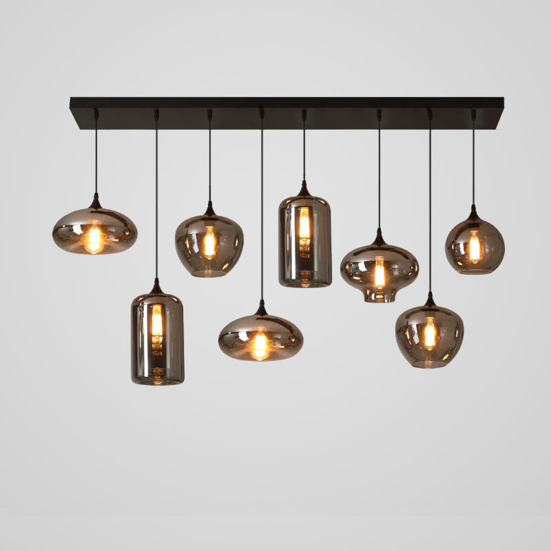 Bottle Glass Pendant Light - Blowlighting
