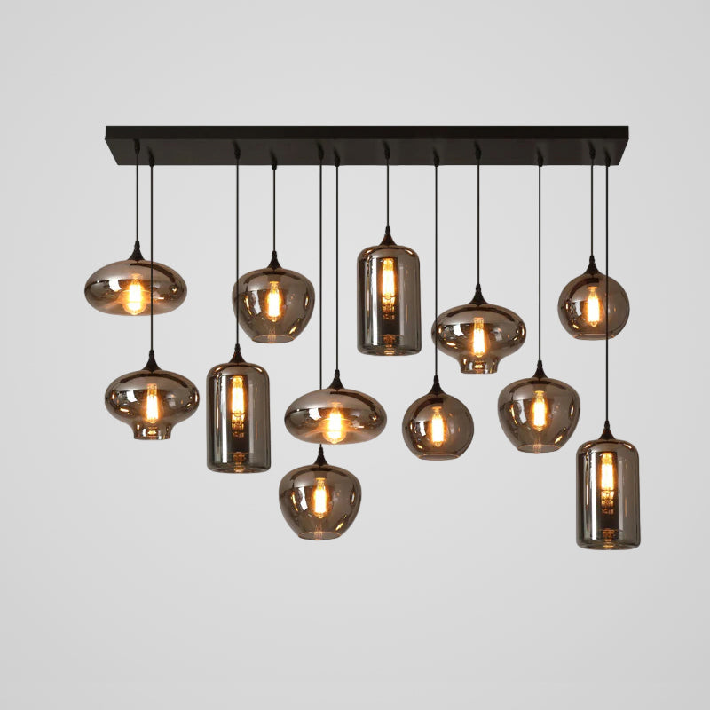 Bottle Glass Pendant Light - Blowlighting
