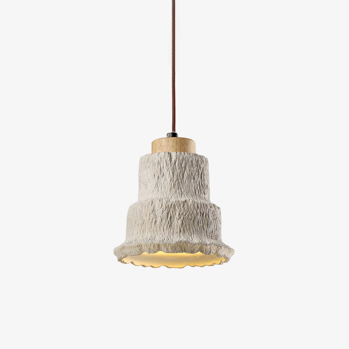 Esilara Tiered Travertine Pendant Light - Neutralighting