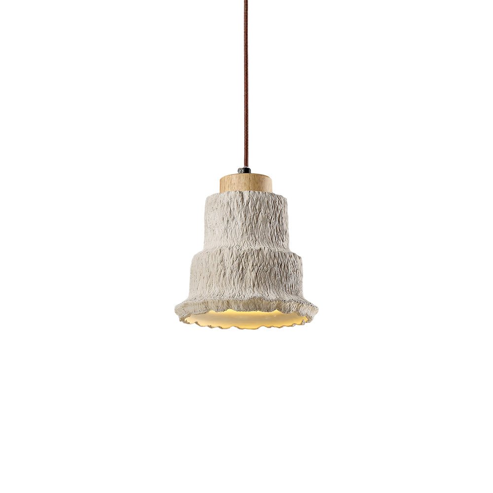 Esilara Tiered Travertine Pendant Light - Neutralighting