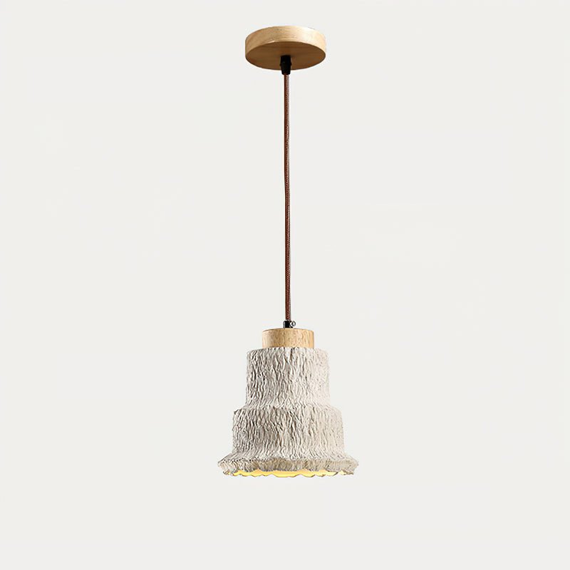 Esilara Tiered Travertine Pendant Light - Neutralighting
