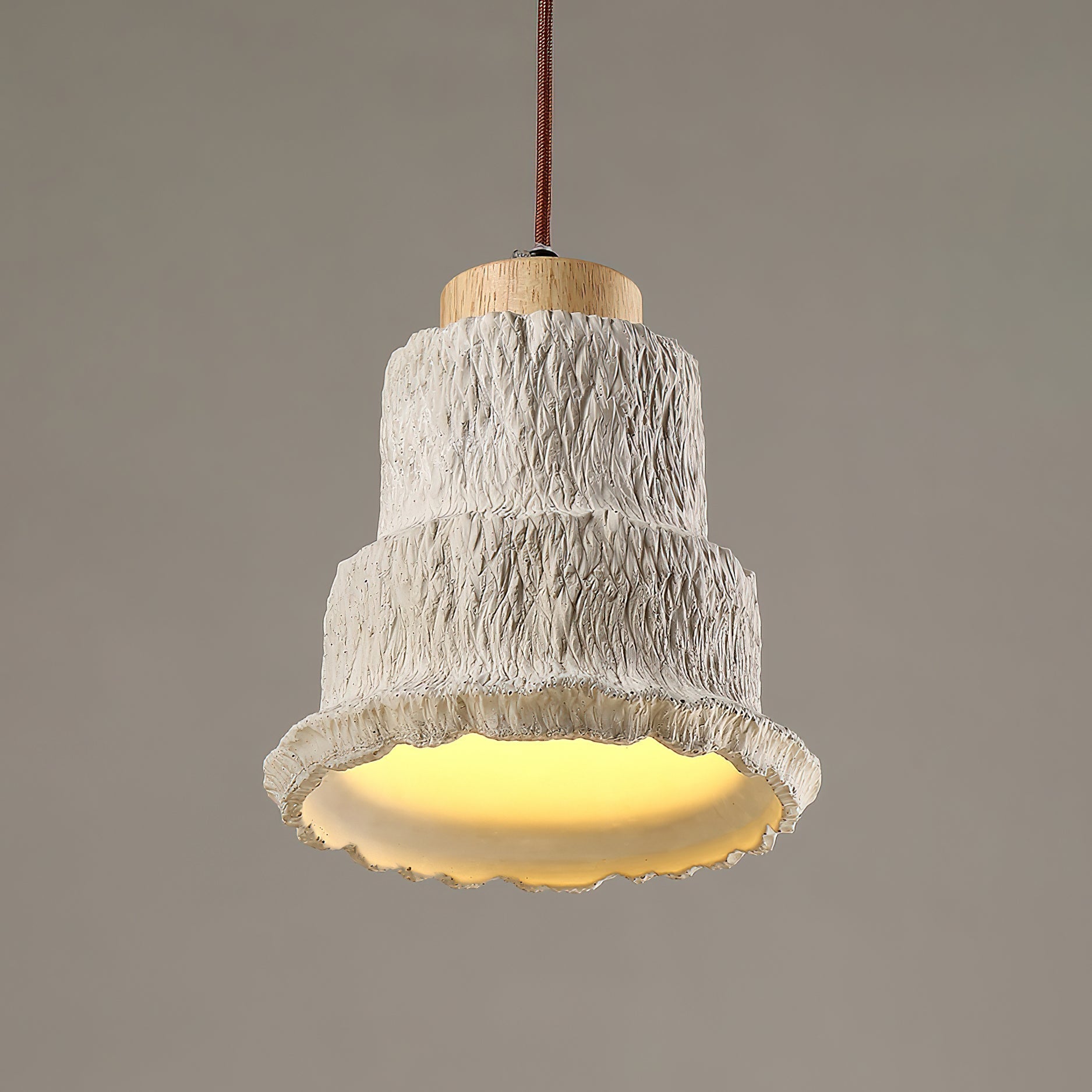 Esilara Tiered Travertine Pendant Light - Neutralighting