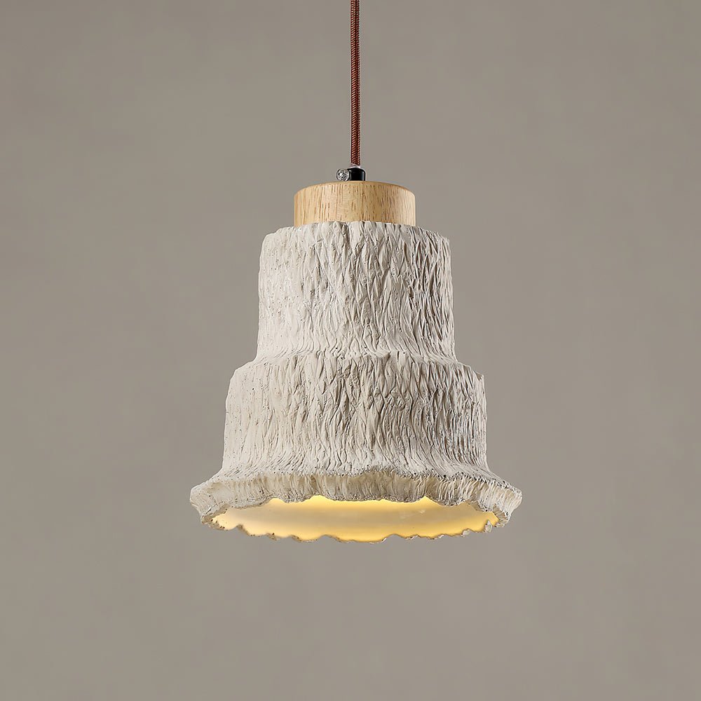 Esilara Tiered Travertine Pendant Light - Neutralighting
