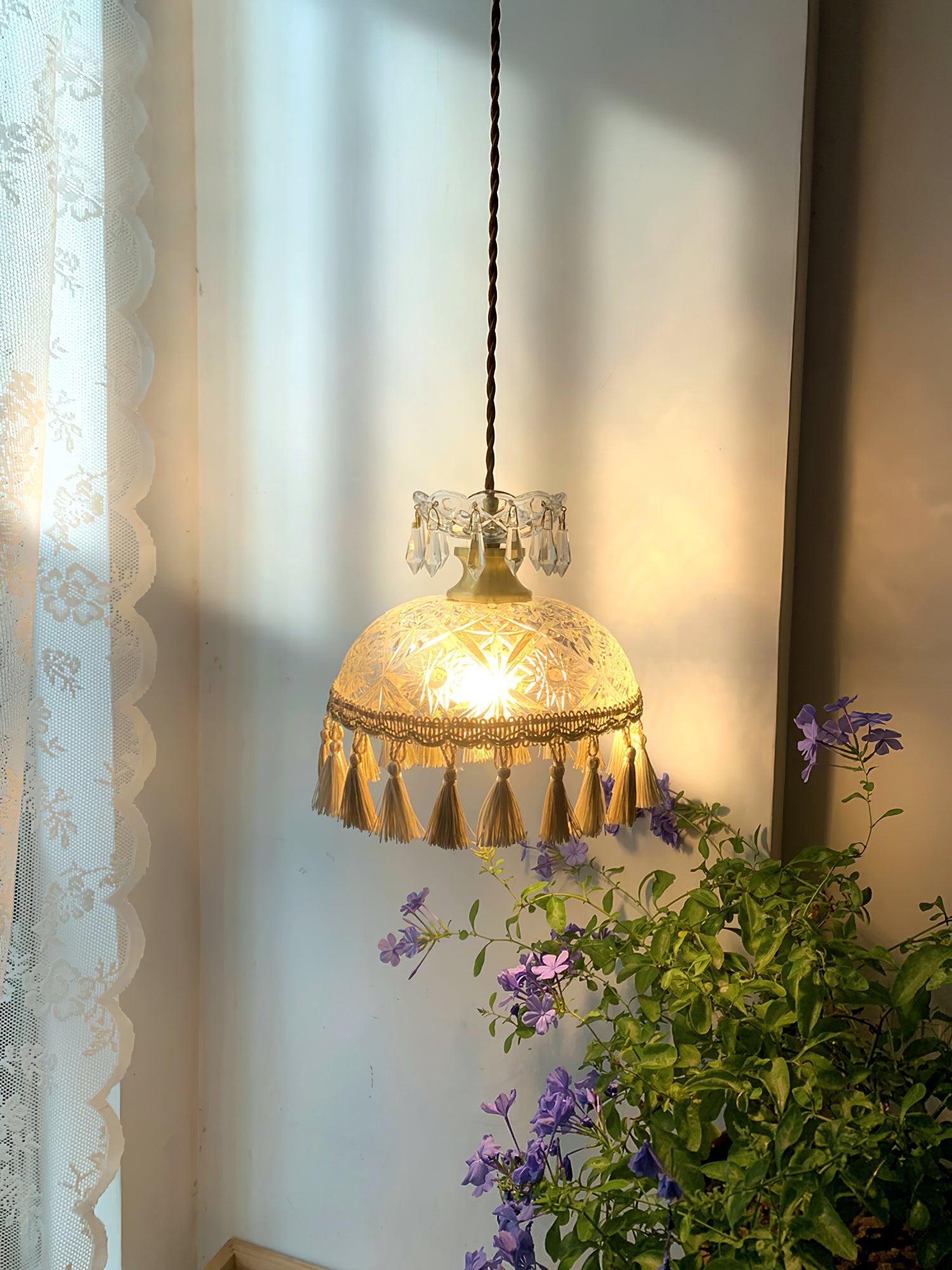 Bowl Tassel Pendant Light - Blowlighting