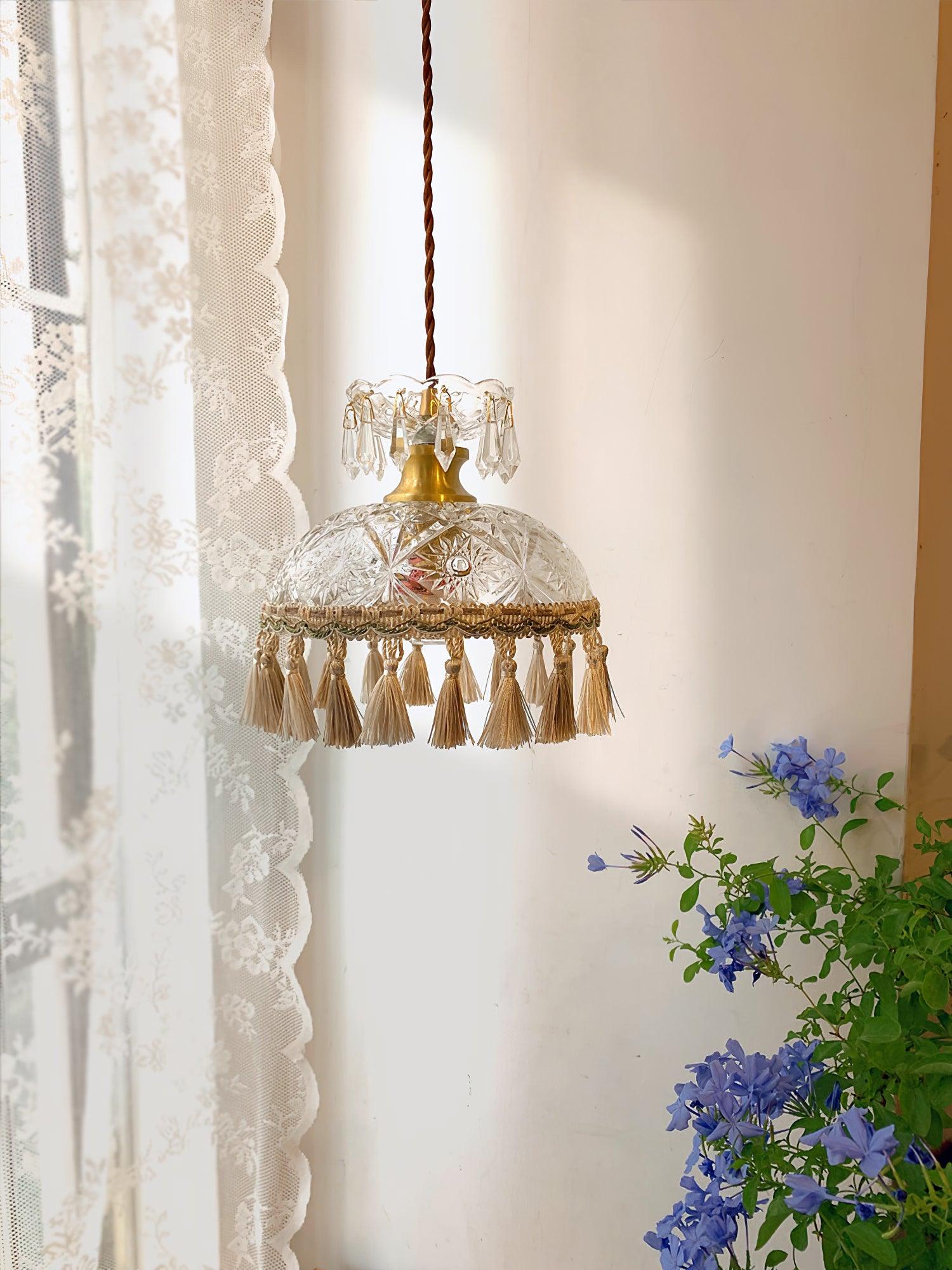 Bowl Tassel Pendant Light - Blowlighting