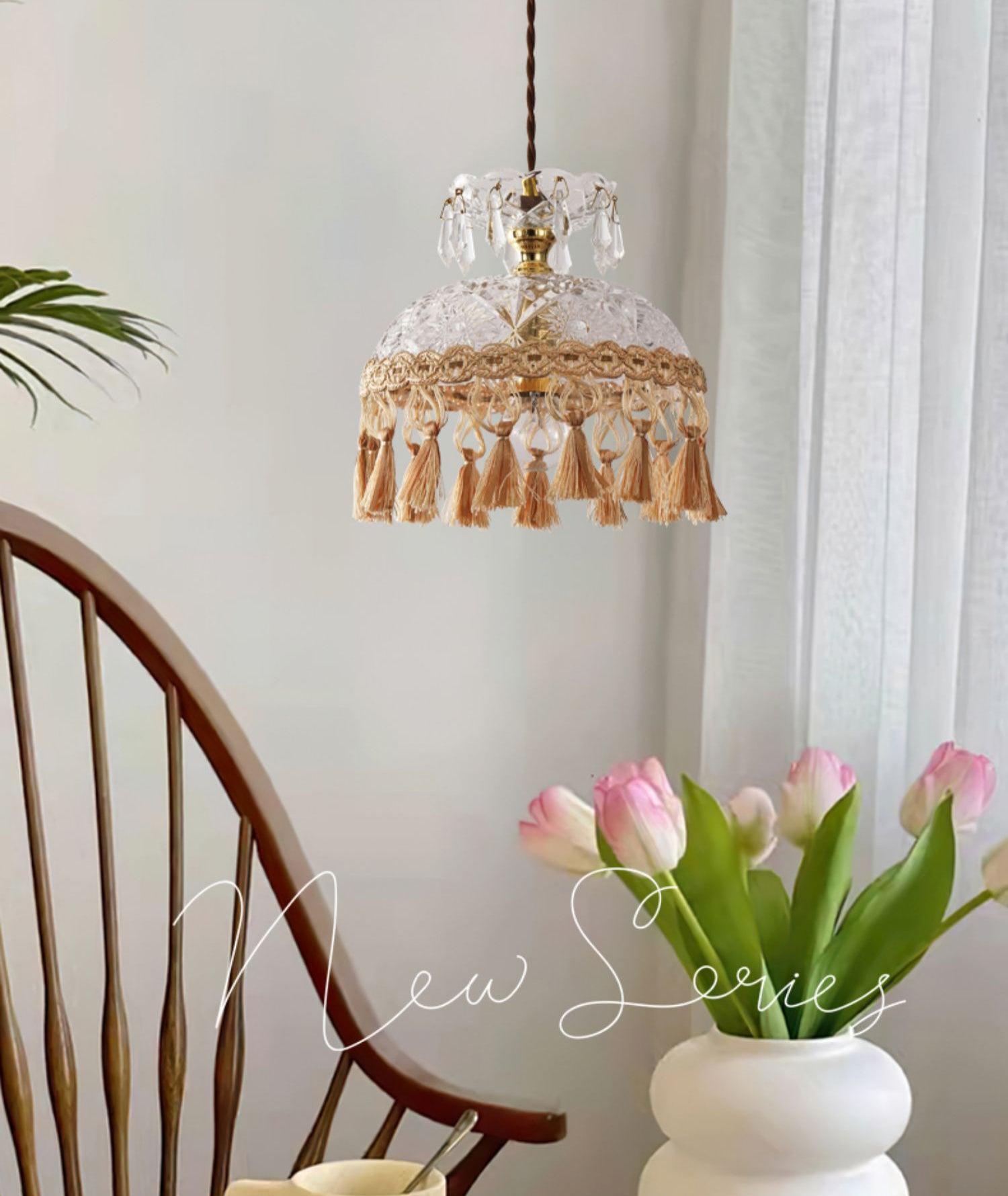 Bowl Tassel Pendant Light - Blowlighting