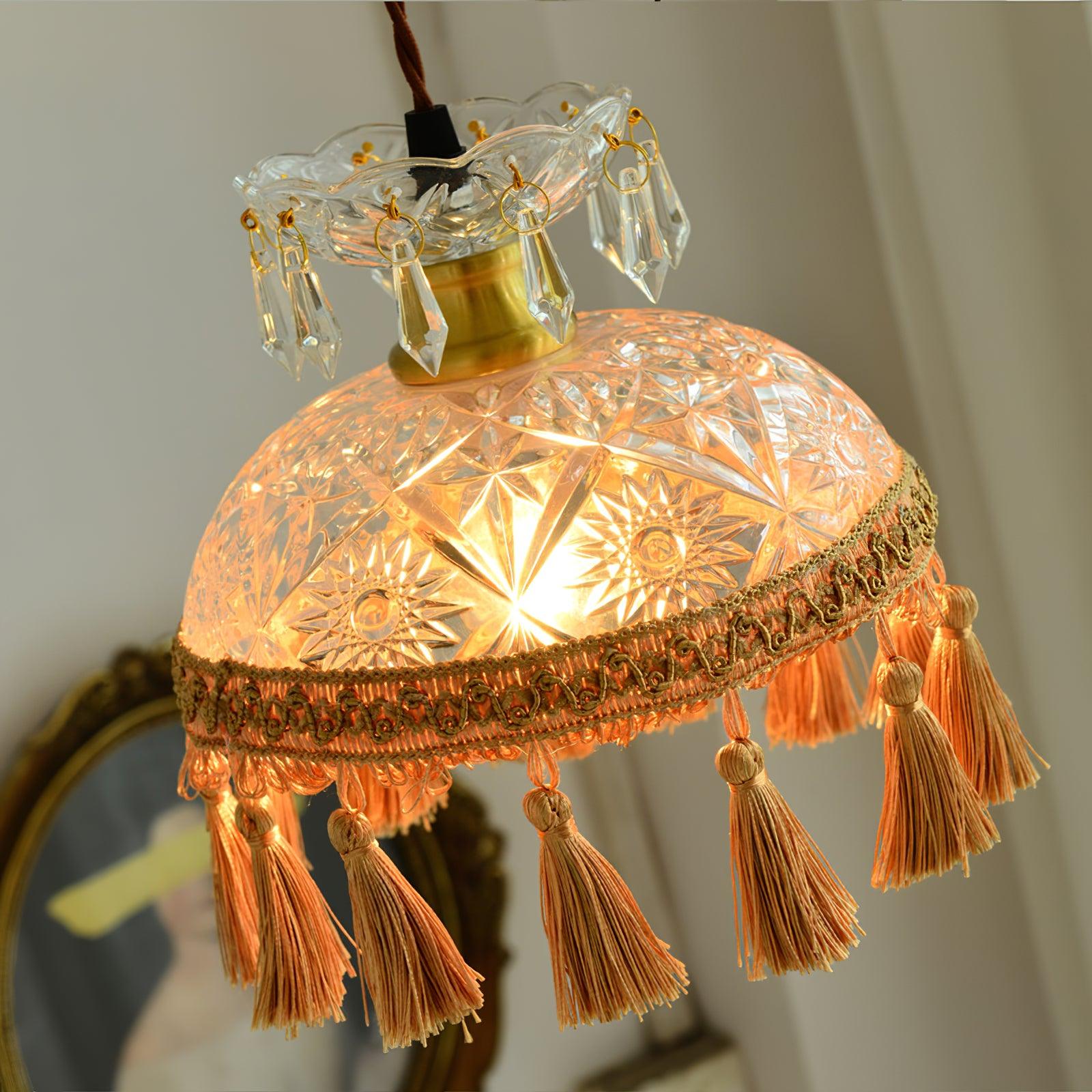 Bowl Tassel Pendant Light - Blowlighting