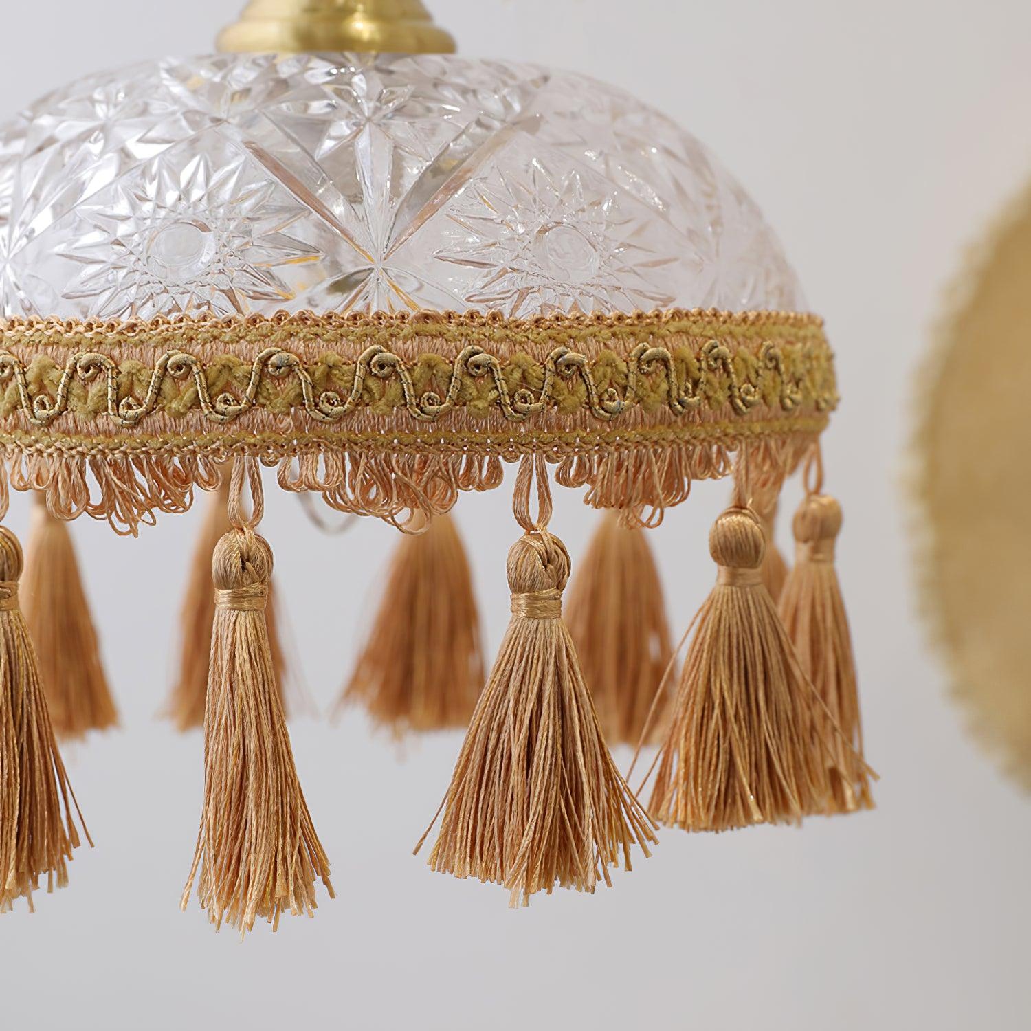 Bowl Tassel Pendant Light - Blowlighting