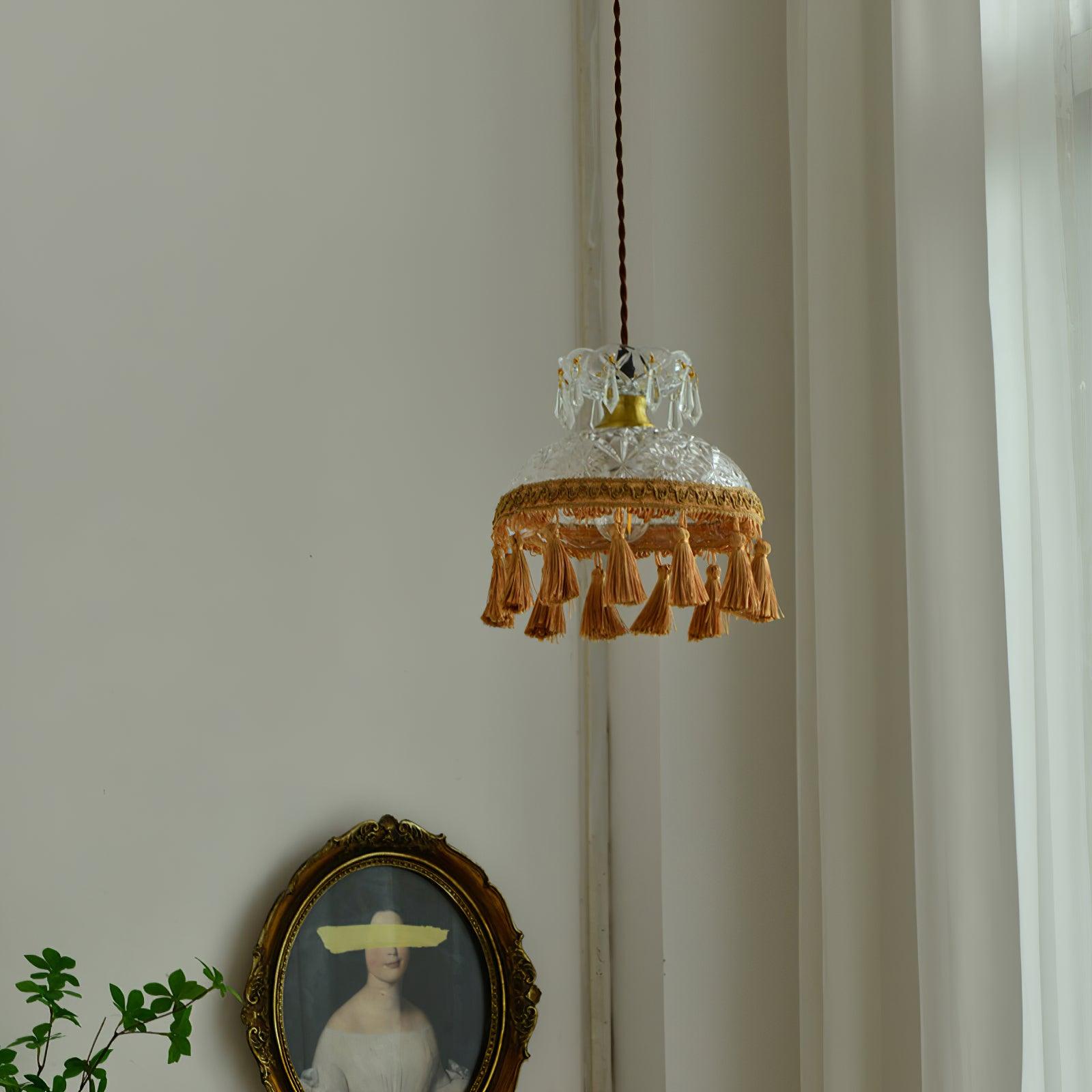 Bowl Tassel Pendant Light - Blowlighting