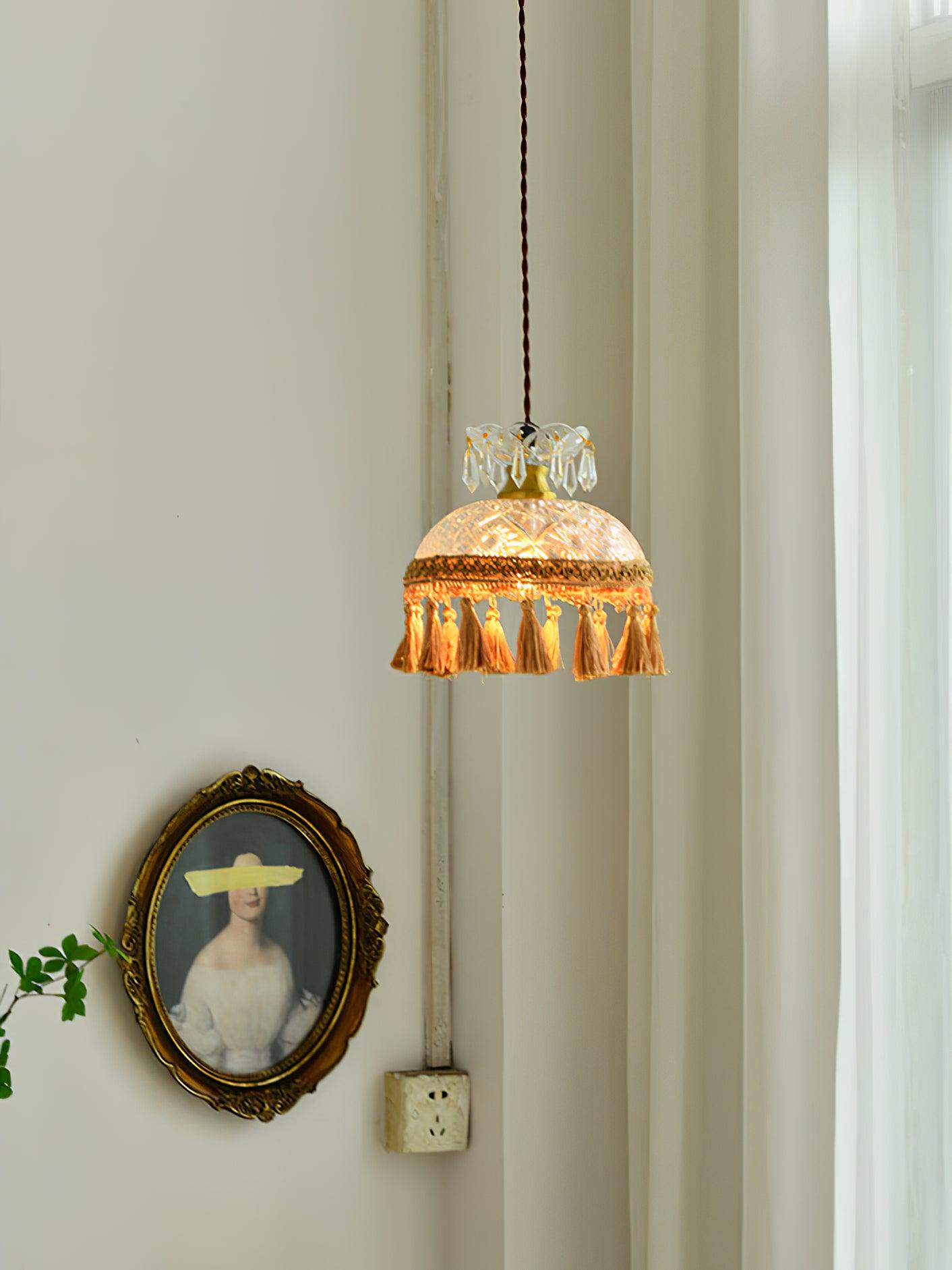 Bowl Tassel Pendant Light - Blowlighting