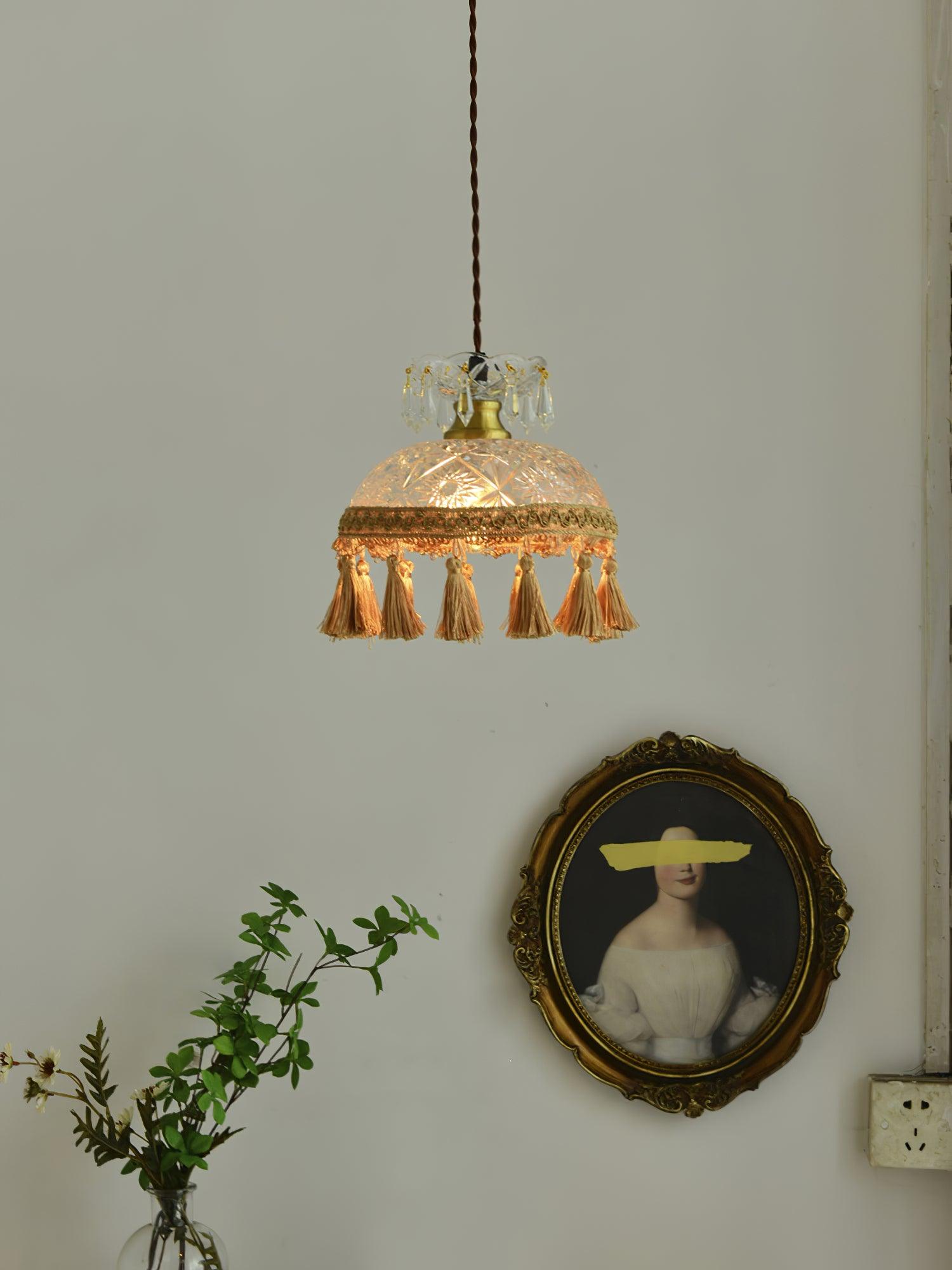 Bowl Tassel Pendant Light - Blowlighting