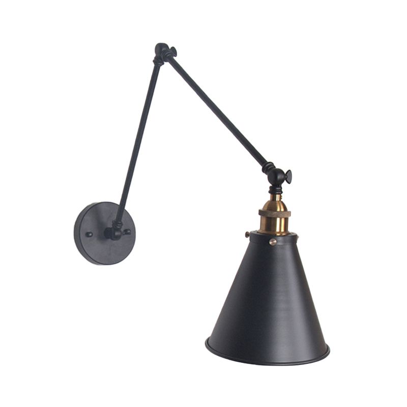Silva Modern Wandleuchte Verstellbar, 2 Farben, Wohnzimmer, Metall
