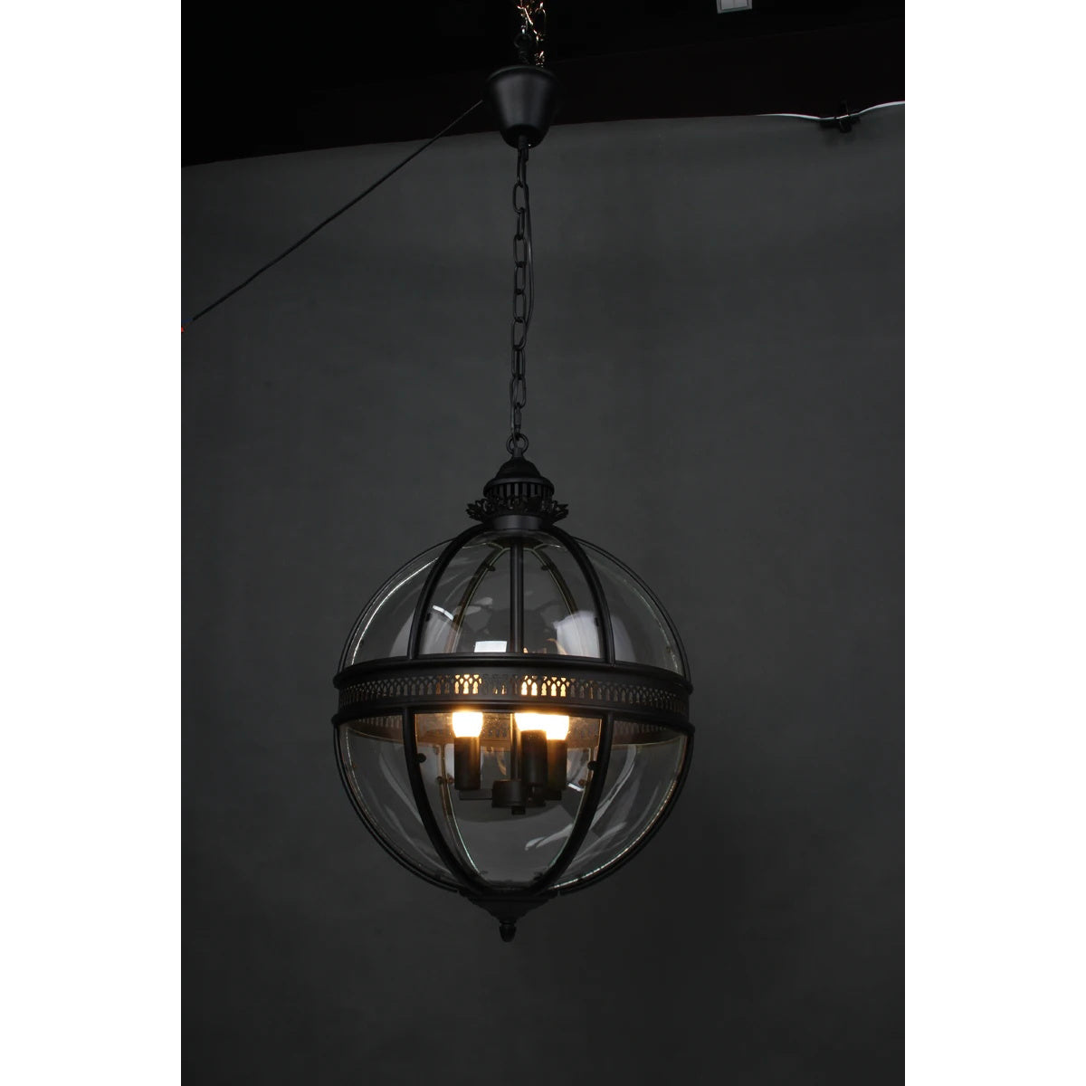 Svelte Vintage Industrial Glas Pendelleuchte-Letslighting