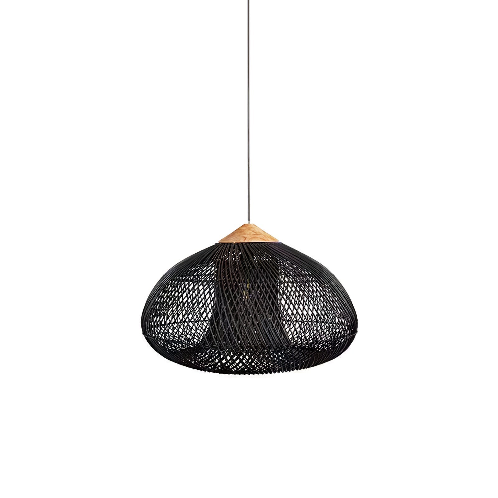 Solavn Rattanholz Pendelleuchte-Letslighting