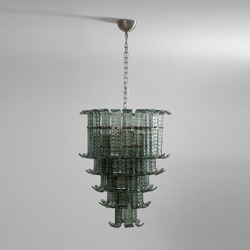 Aether Postmodern Luxury Glass Metal Chandelier - Letslighting