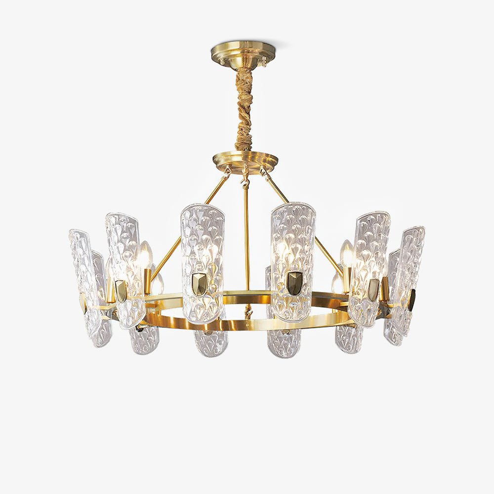 Celeste Eleganter Messing-Zentralkronleuchter-Letslighting