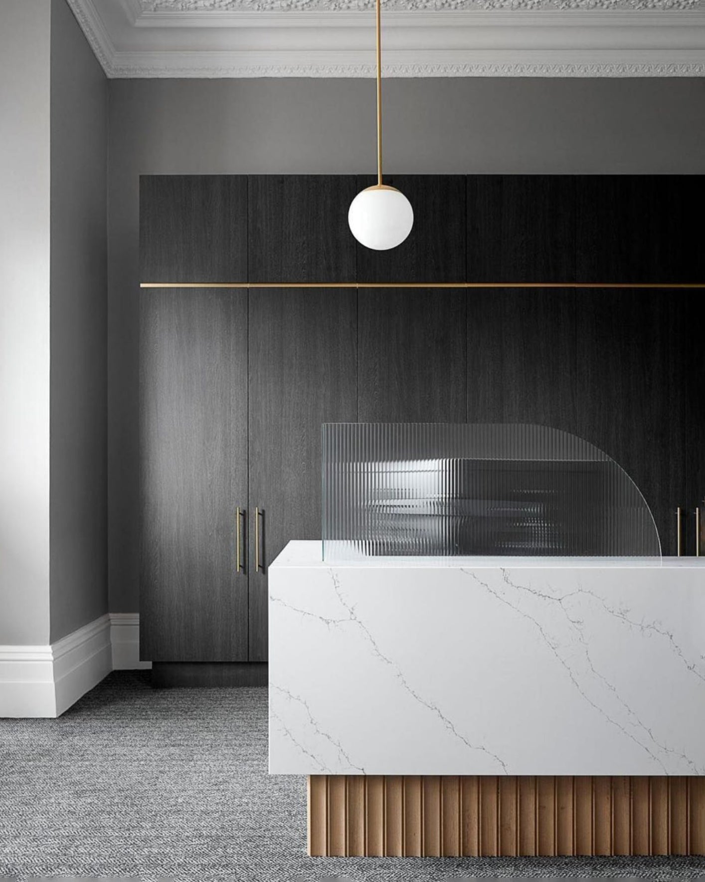 Brass Architectural Collection Pendant Lamp - Blowlighting