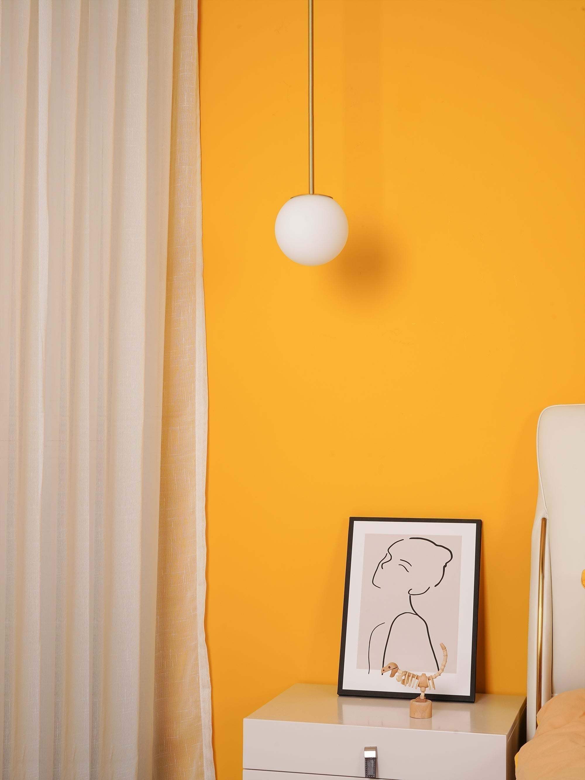 Brass Architectural Collection Pendant Lamp - Blowlighting