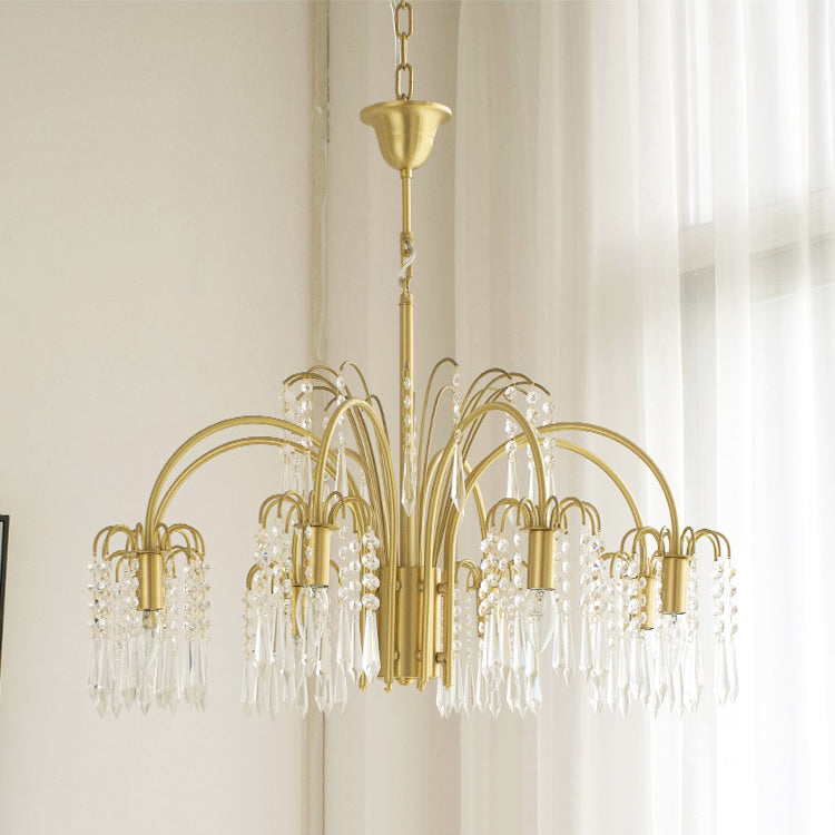 Voyant Premium Luxury Candle Crystal Chandelier - Letslighting