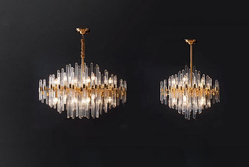 Solara Kronleuchter Antik Messing Sternenexplosion-Letslighting