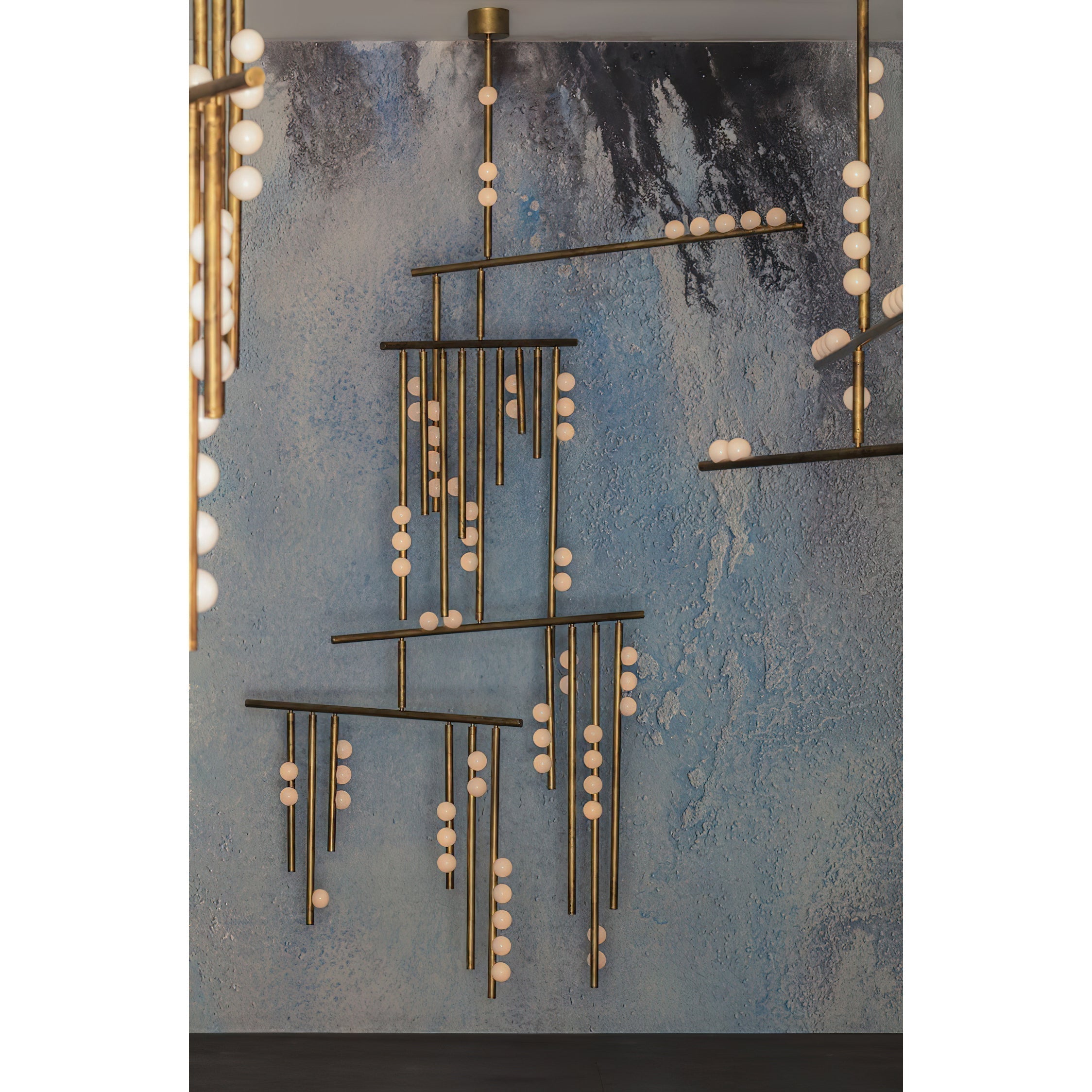 Orbis Drop System Antiker Glas-Kronleuchter-Letslighting