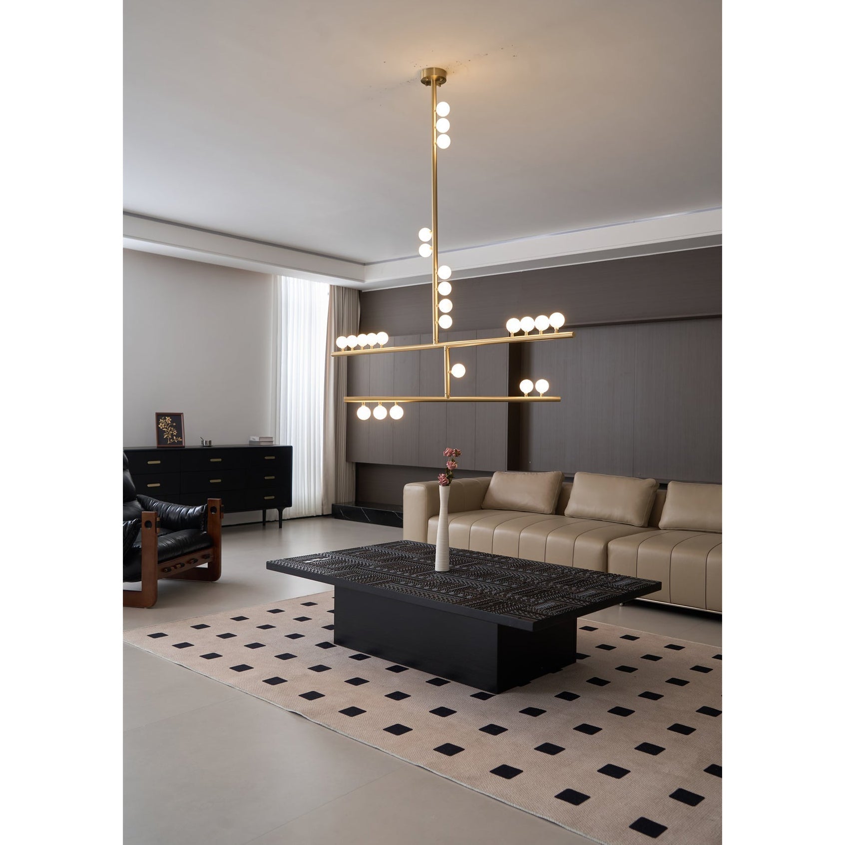 Orbis Drop System Antiker Glas-Kronleuchter-Letslighting