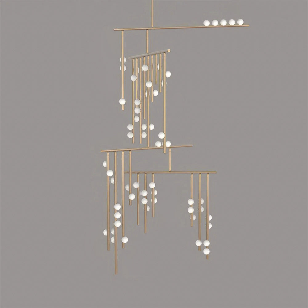 Orbis Drop System Antiker Glas-Kronleuchter-Letslighting