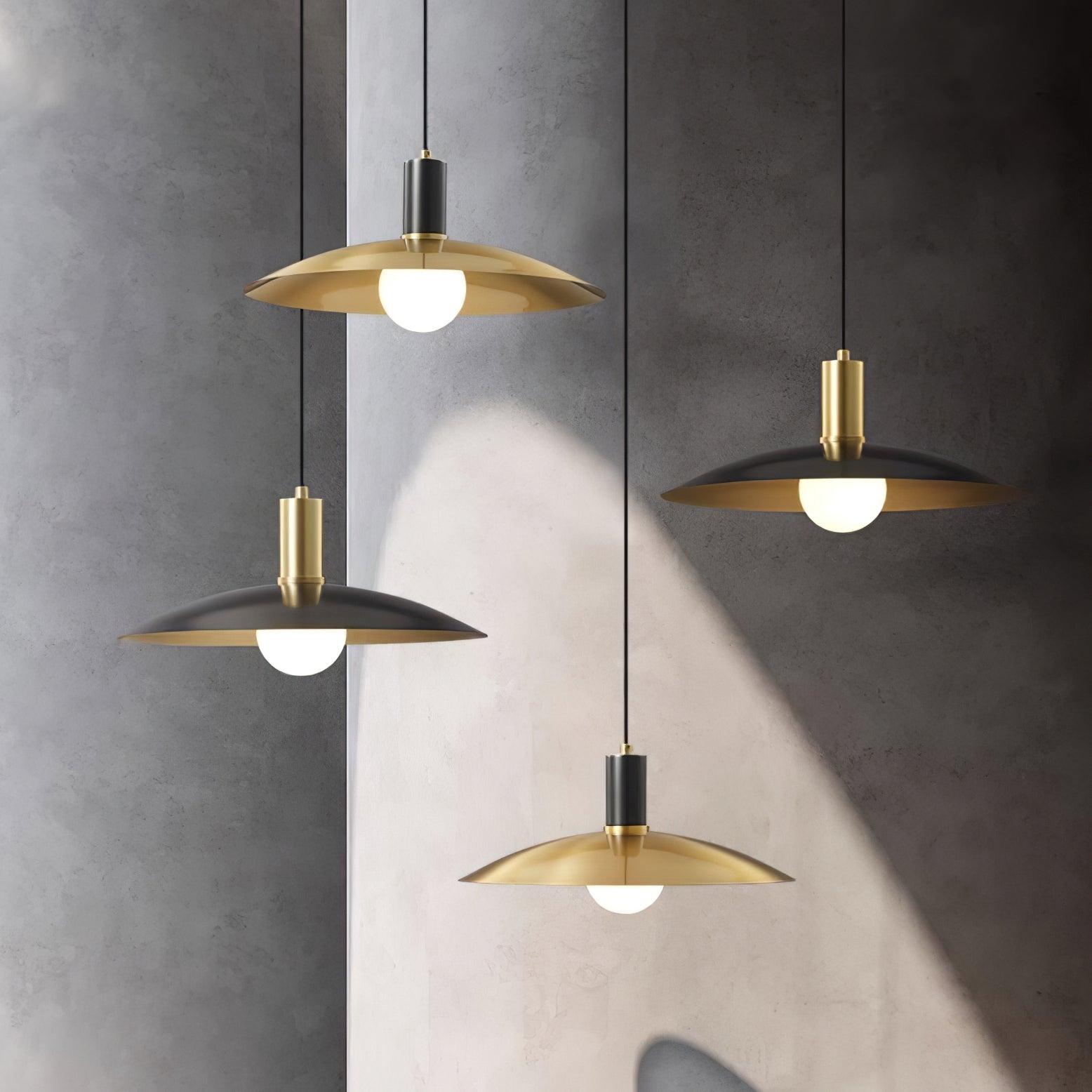 Thalora Messing Glas Klassisch Pendelleuchte-Letslighting