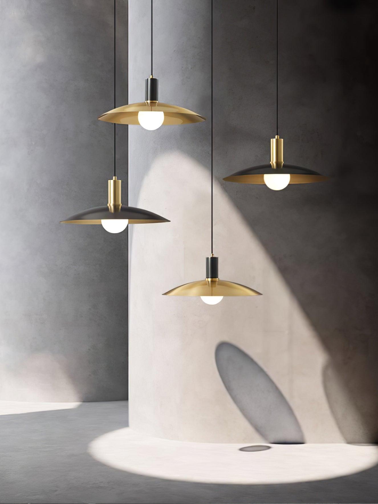 Thalora Messing Glas Klassisch Pendelleuchte-Letslighting