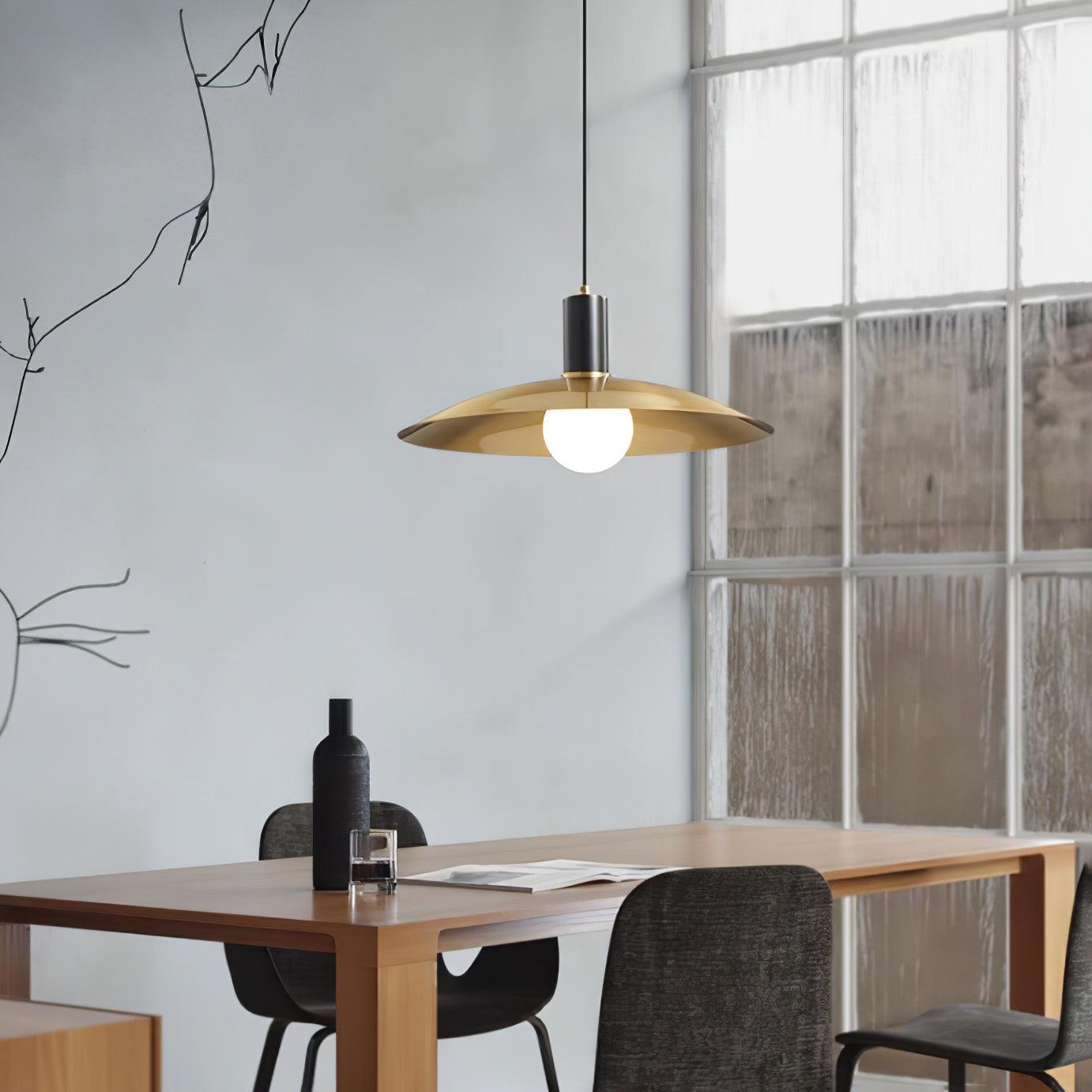 Thalora Messing Glas Klassisch Pendelleuchte-Letslighting