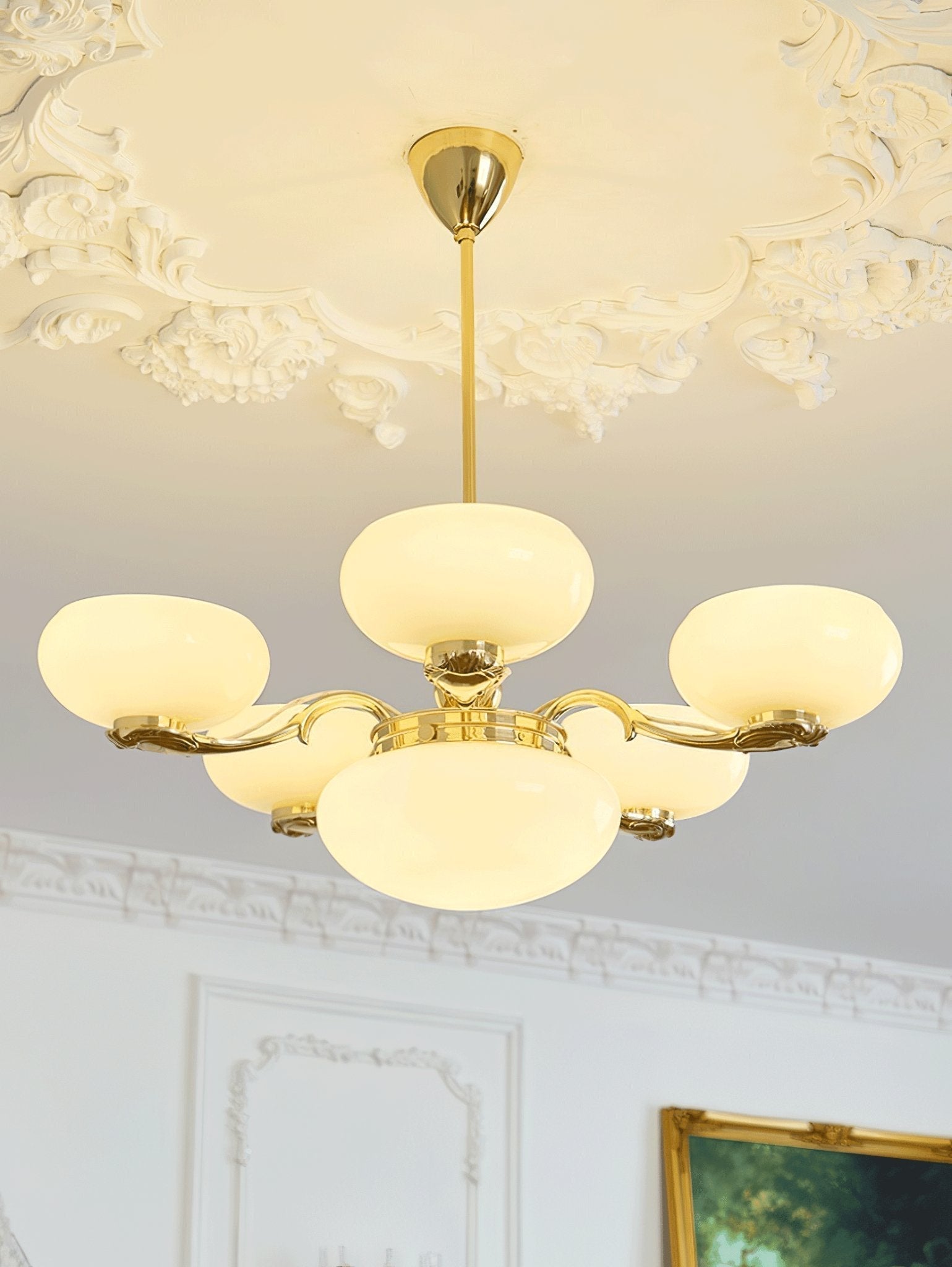 Ethan Eleganter Luxus-Glas-Kronleuchter-Letslighting