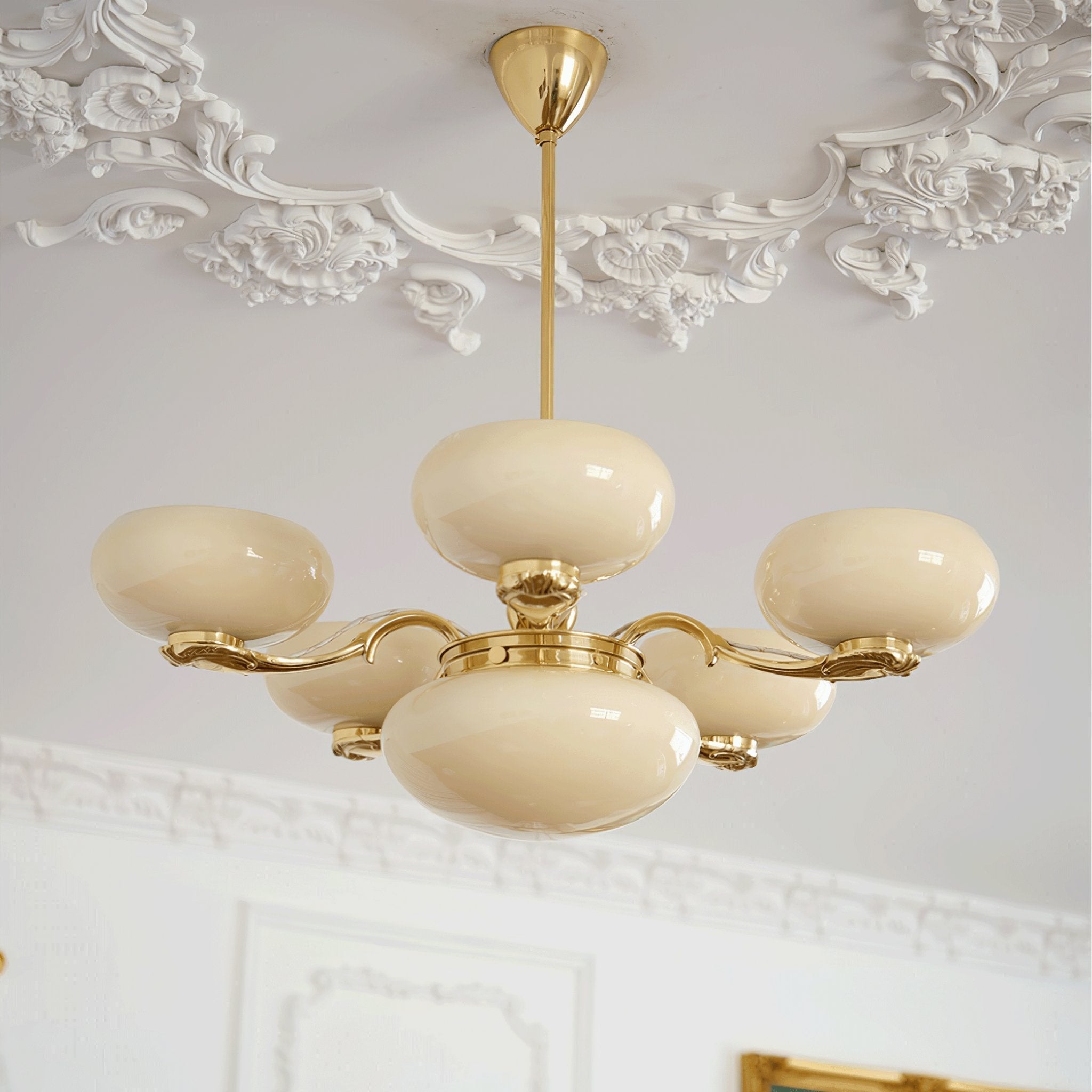 Ethan Eleganter Luxus-Glas-Kronleuchter-Letslighting