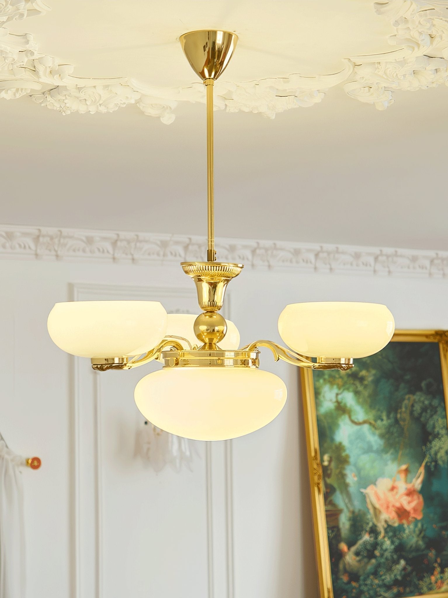 Ethan Eleganter Luxus-Glas-Kronleuchter-Letslighting