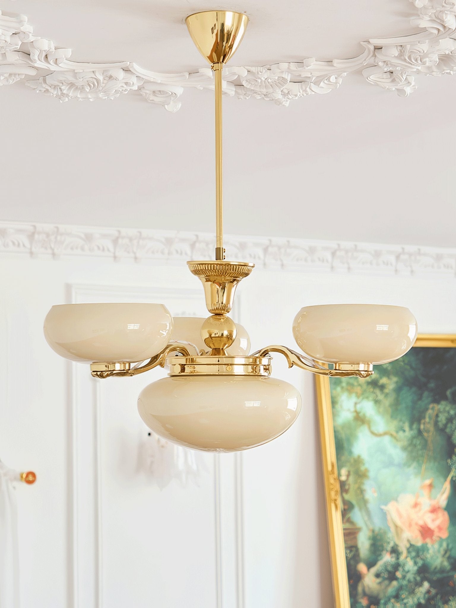 Ethan Eleganter Luxus-Glas-Kronleuchter-Letslighting