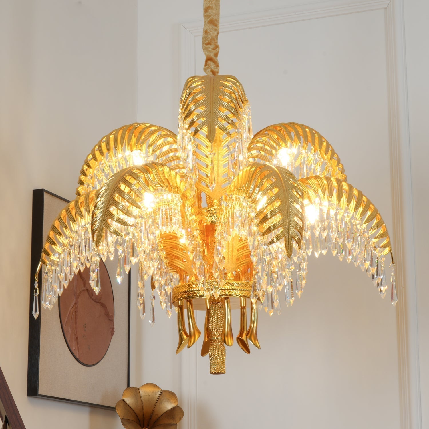 Odoraris Prunkvoller Messing-Kristalllüster-Letslighting