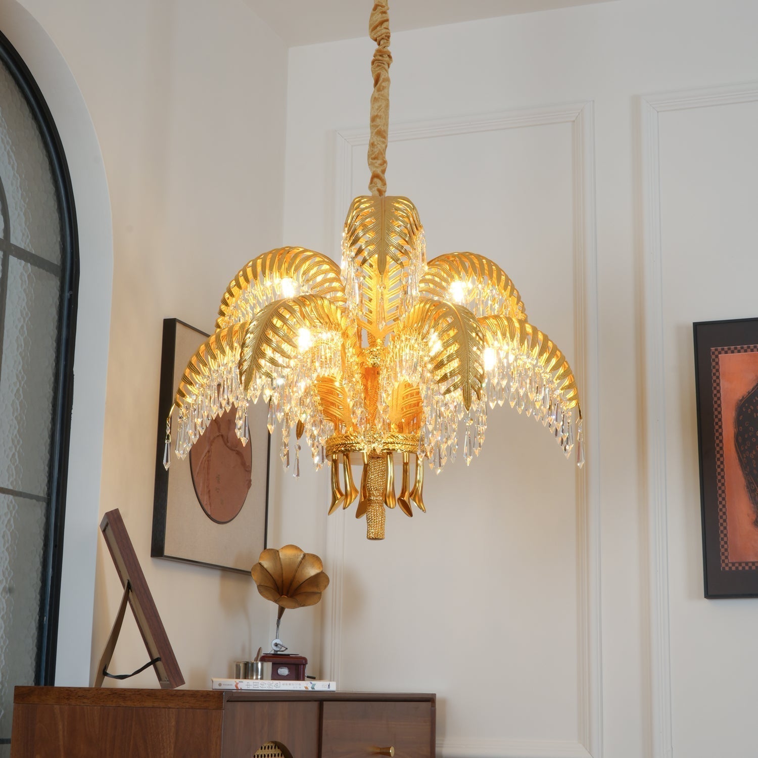 Odoraris Prunkvoller Messing-Kristalllüster-Letslighting