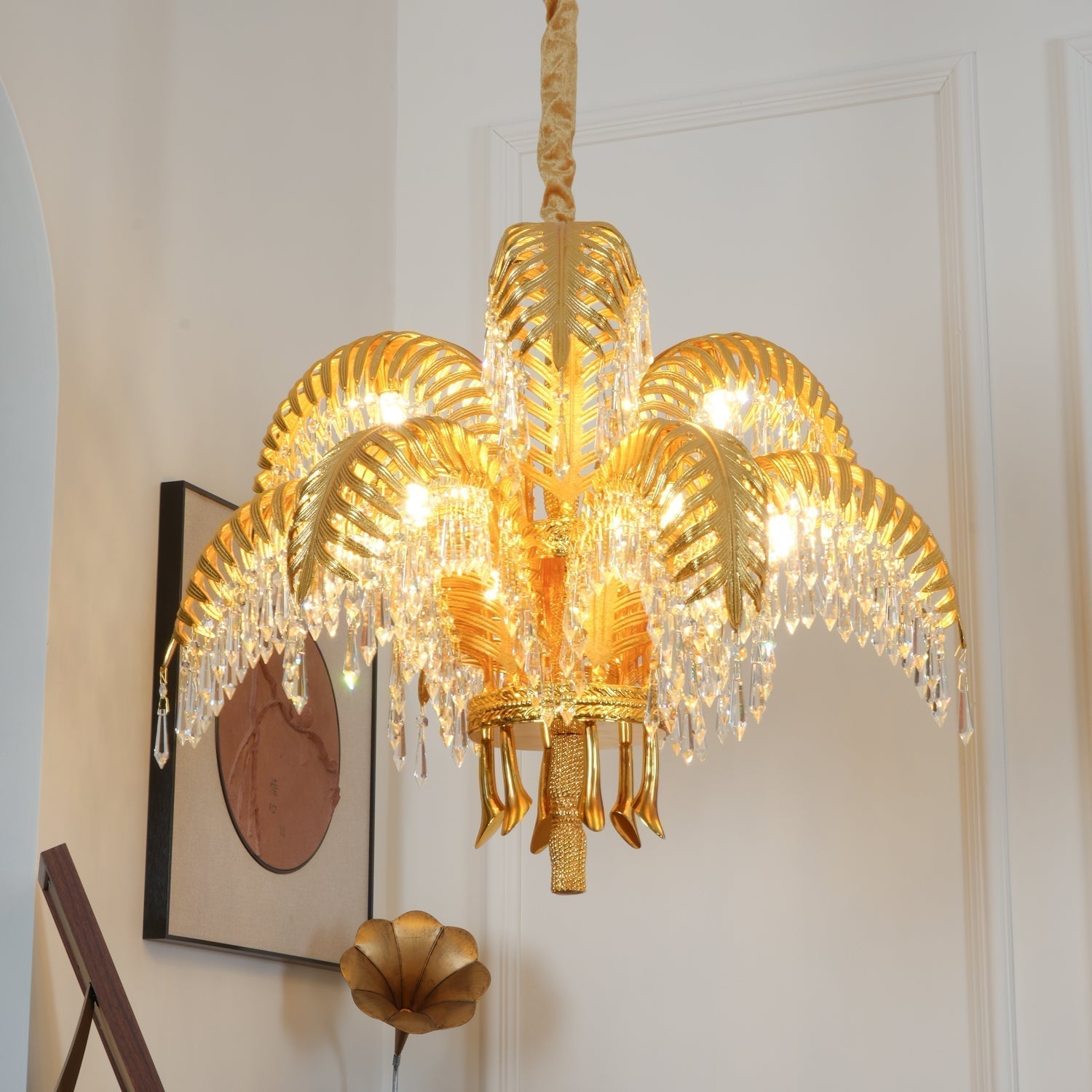 Odoraris Prunkvoller Messing-Kristalllüster-Letslighting