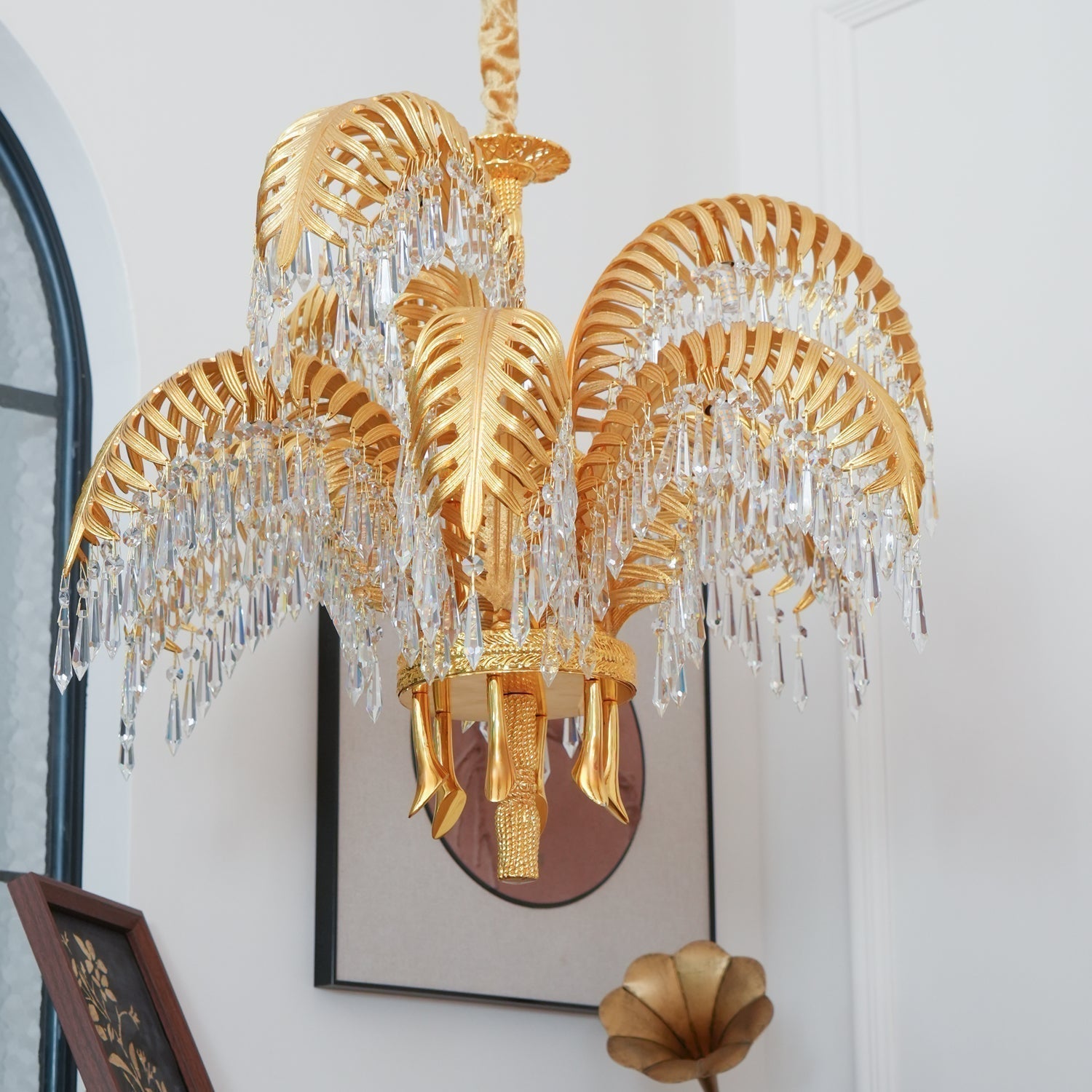 Odoraris Prunkvoller Messing-Kristalllüster-Letslighting