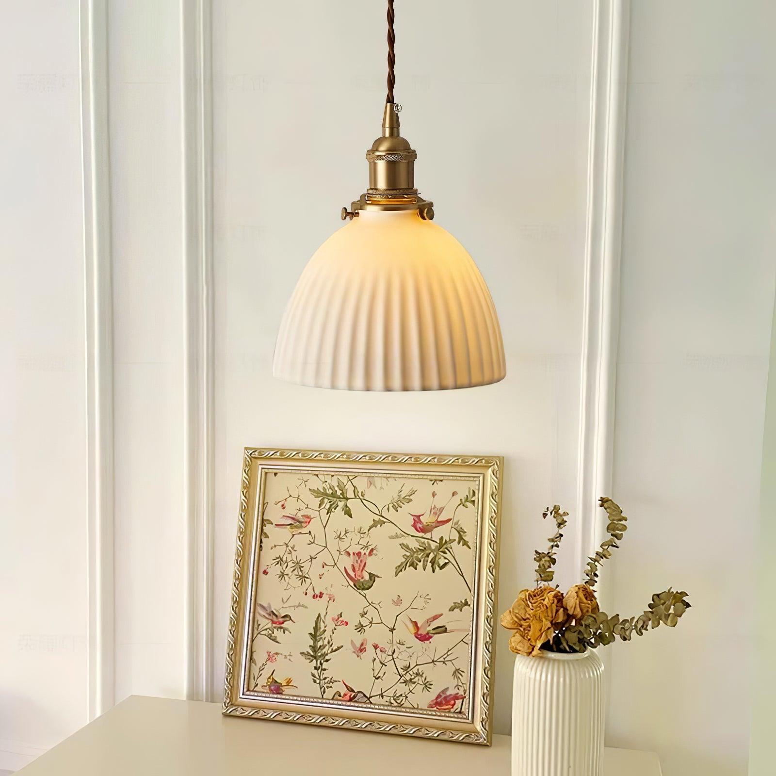 Ornoryra Vintage Glas Pendelleuchte-Letslighting