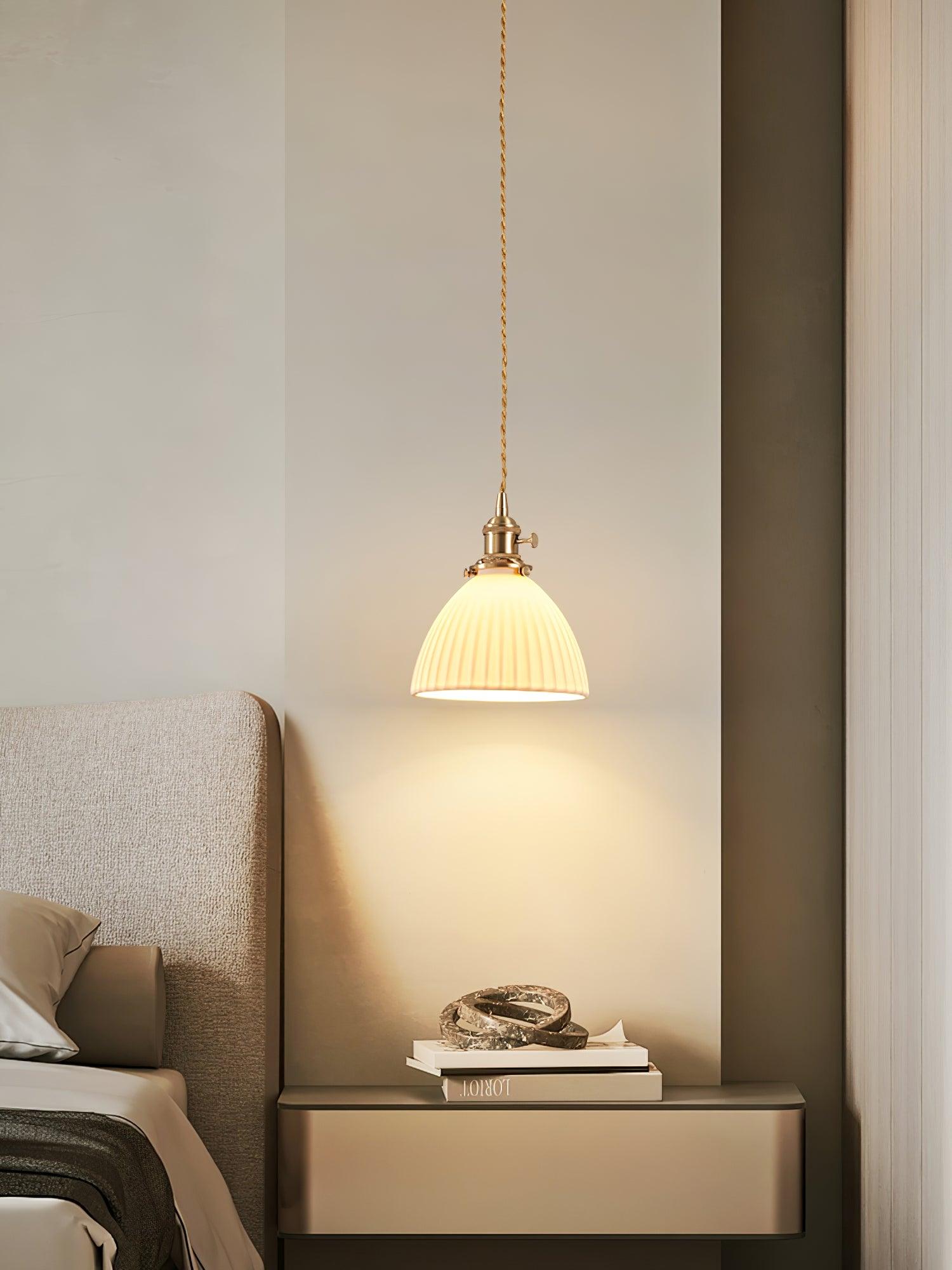 Ornoryra Vintage Glas Pendelleuchte-Letslighting