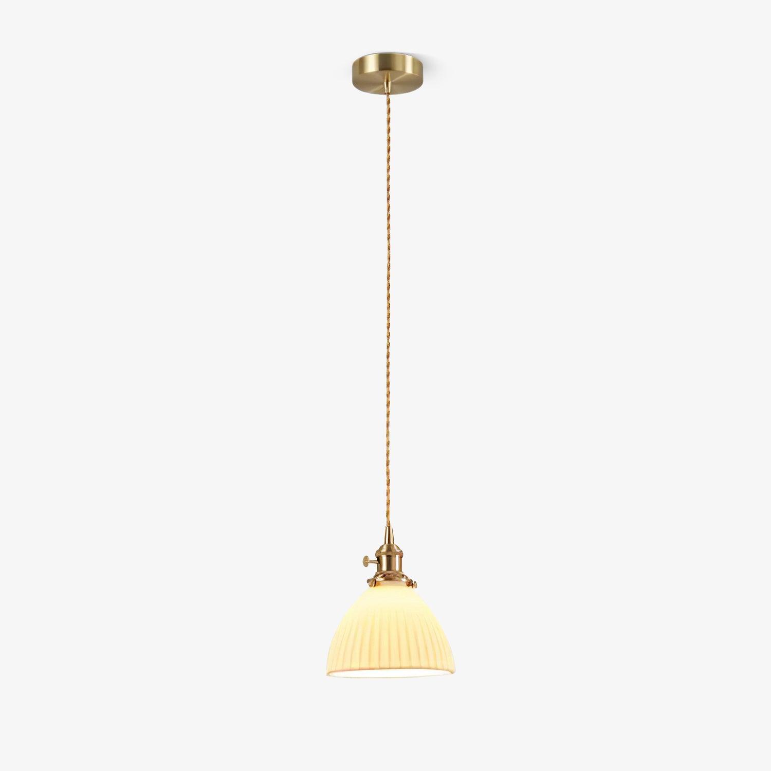 Ornoryra Vintage Glas Pendelleuchte-Letslighting