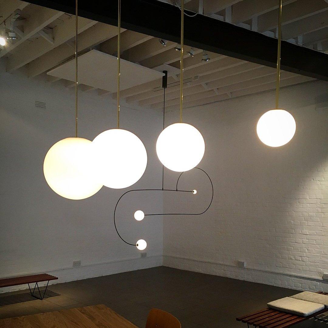 Brass Architectural Collection Pendant Lamp - Blowlighting