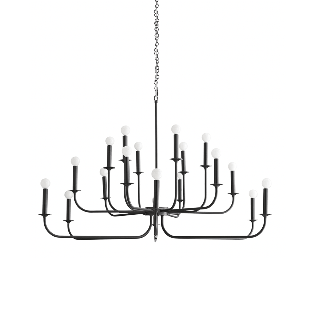 Orrinora Industrieller Vintage-Kronleuchter-Letslighting