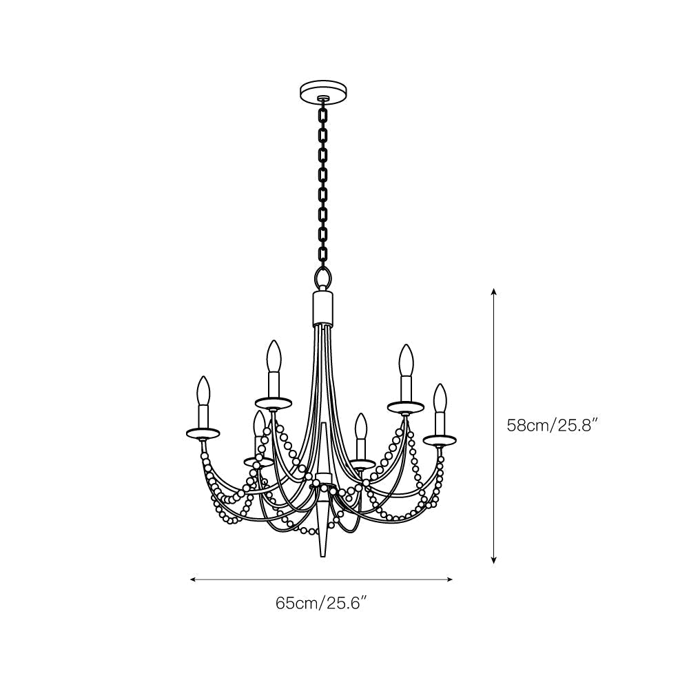 Purelux Postmoderner Luxus Messing Kristall Kronleuchter-Letslighting
