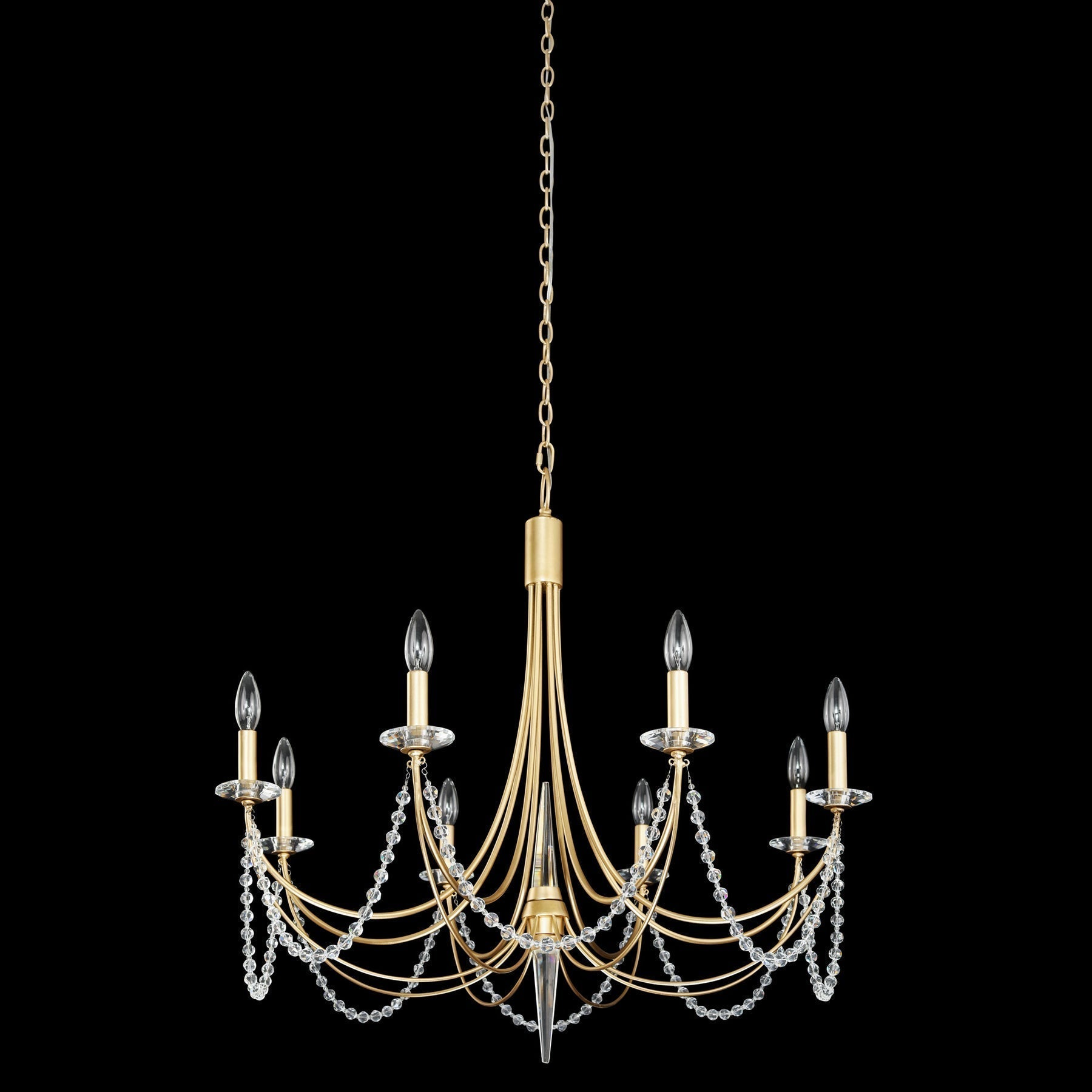 Purelux Postmoderner Luxus Messing Kristall Kronleuchter-Letslighting