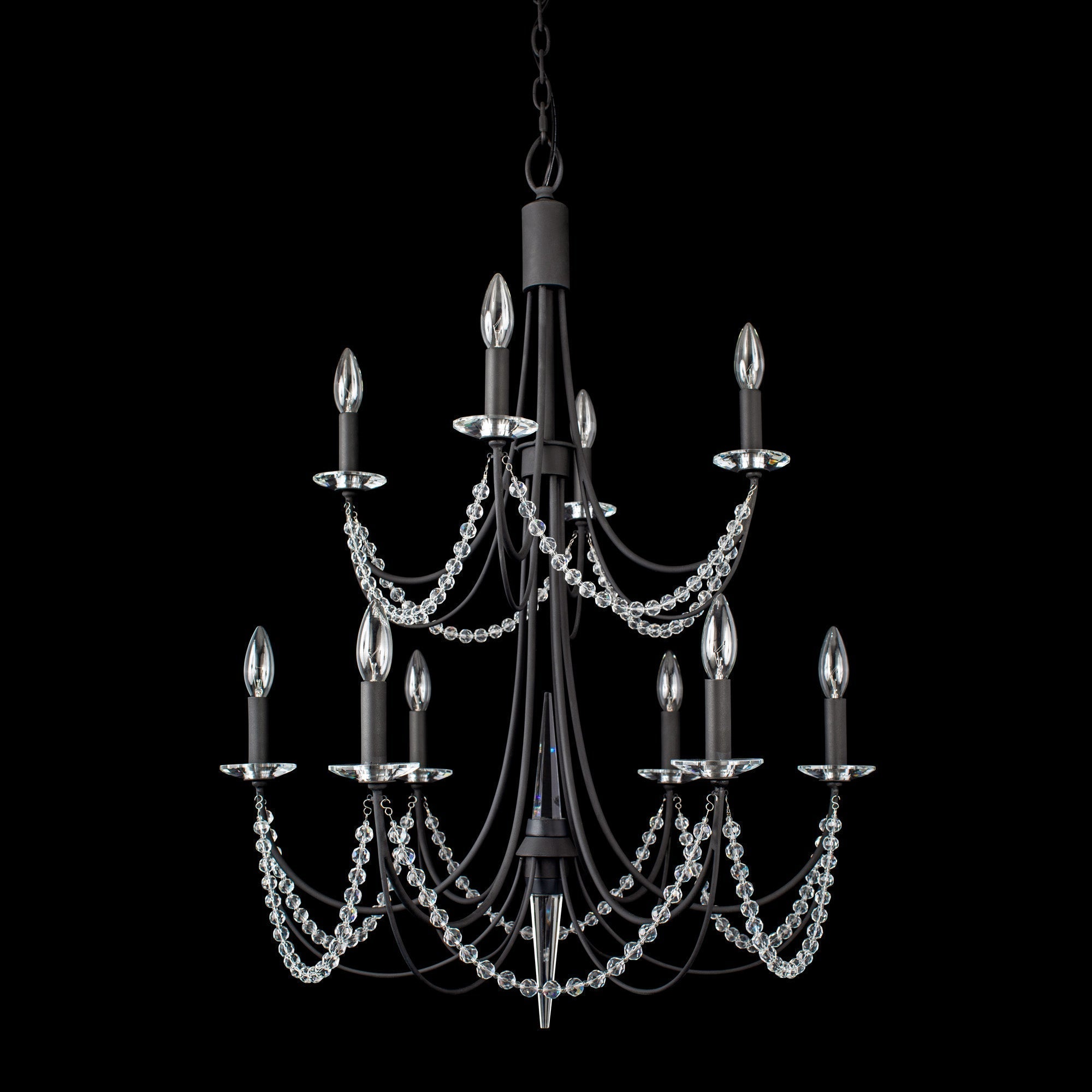 Purelux Postmoderner Luxus Messing Kristall Kronleuchter-Letslighting