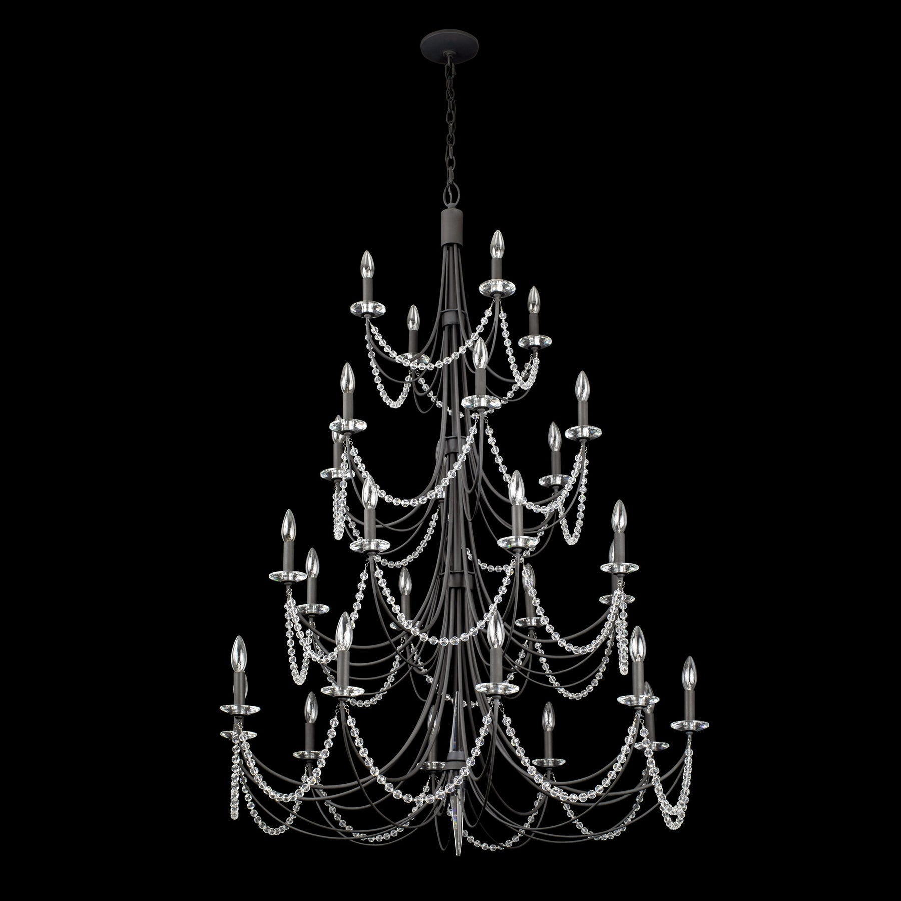Purelux Postmoderner Luxus Messing Kristall Kronleuchter-Letslighting