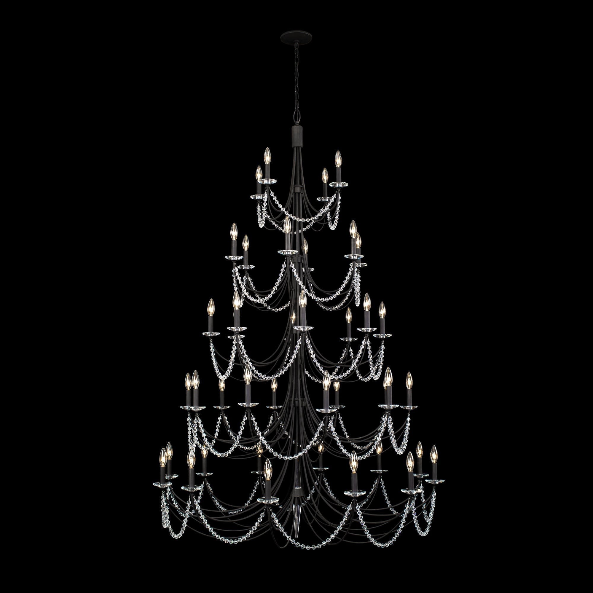 Purelux Postmoderner Luxus Messing Kristall Kronleuchter-Letslighting