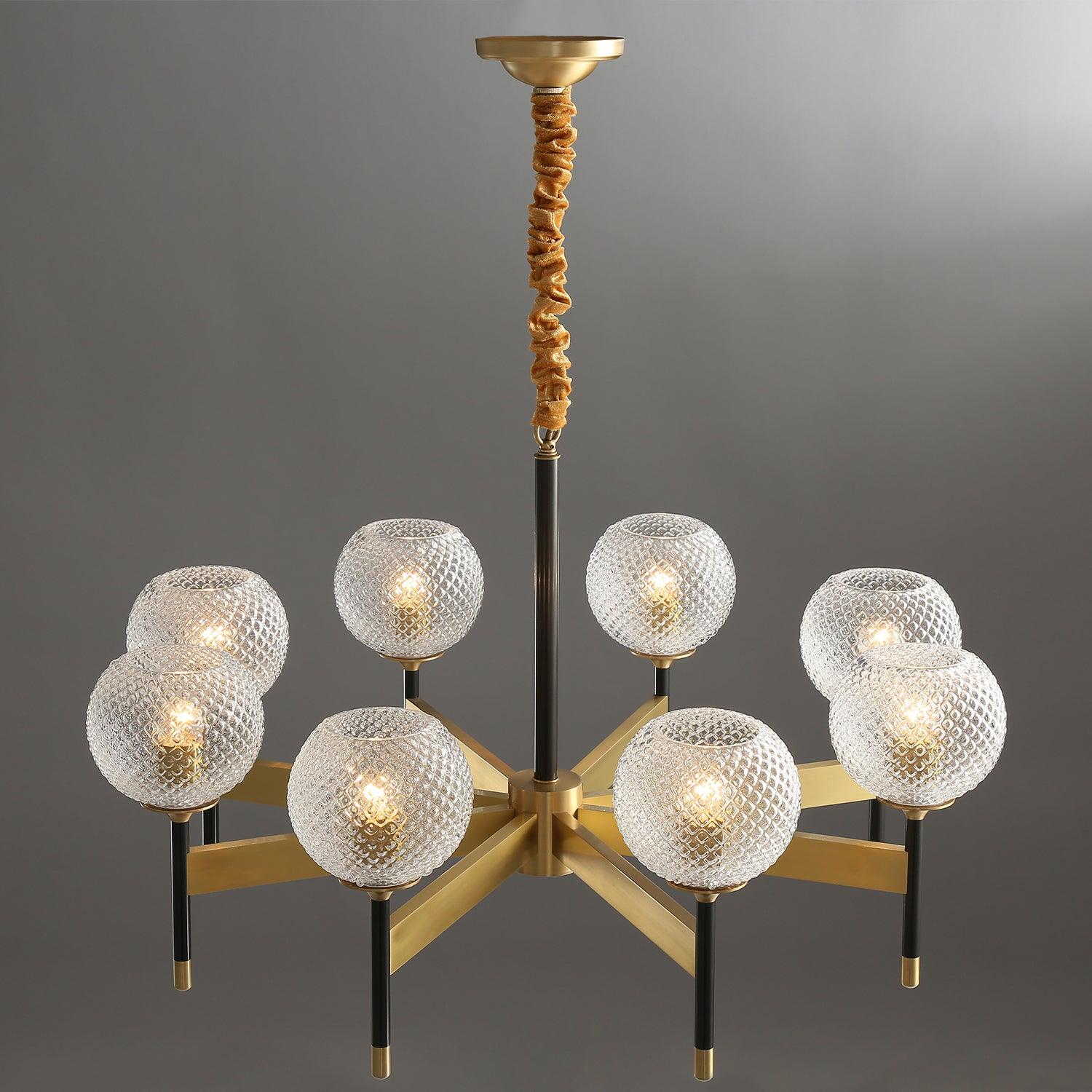 Glint Moderner Messing-Kronleuchter-Letslighting