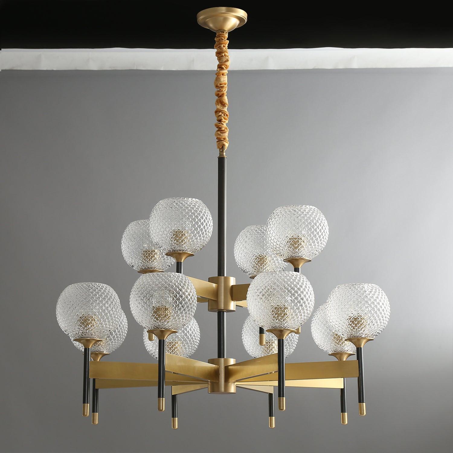 Glint Moderner Messing-Kronleuchter-Letslighting